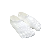 Crocs x Imran Potato Caveman Slippers White