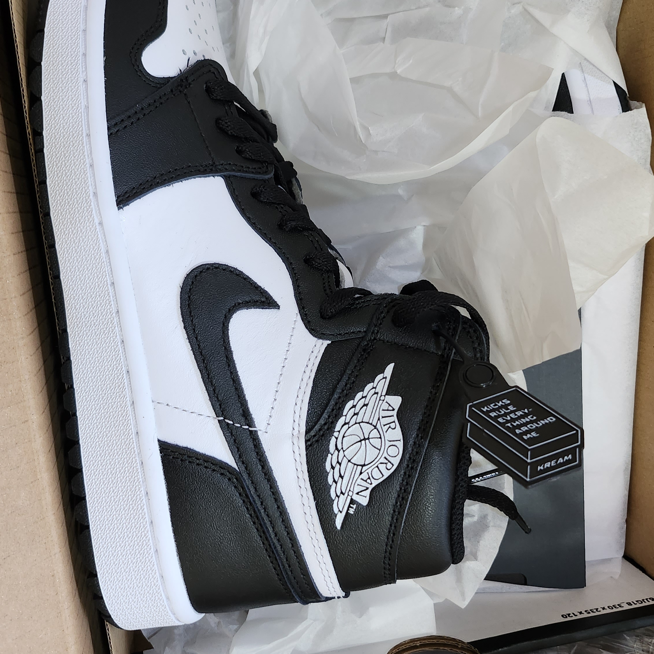 Jordan 1 High Golf White Black 착용 스타일