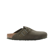 Birkenstock Boston Suede Leather Thyme- Regular