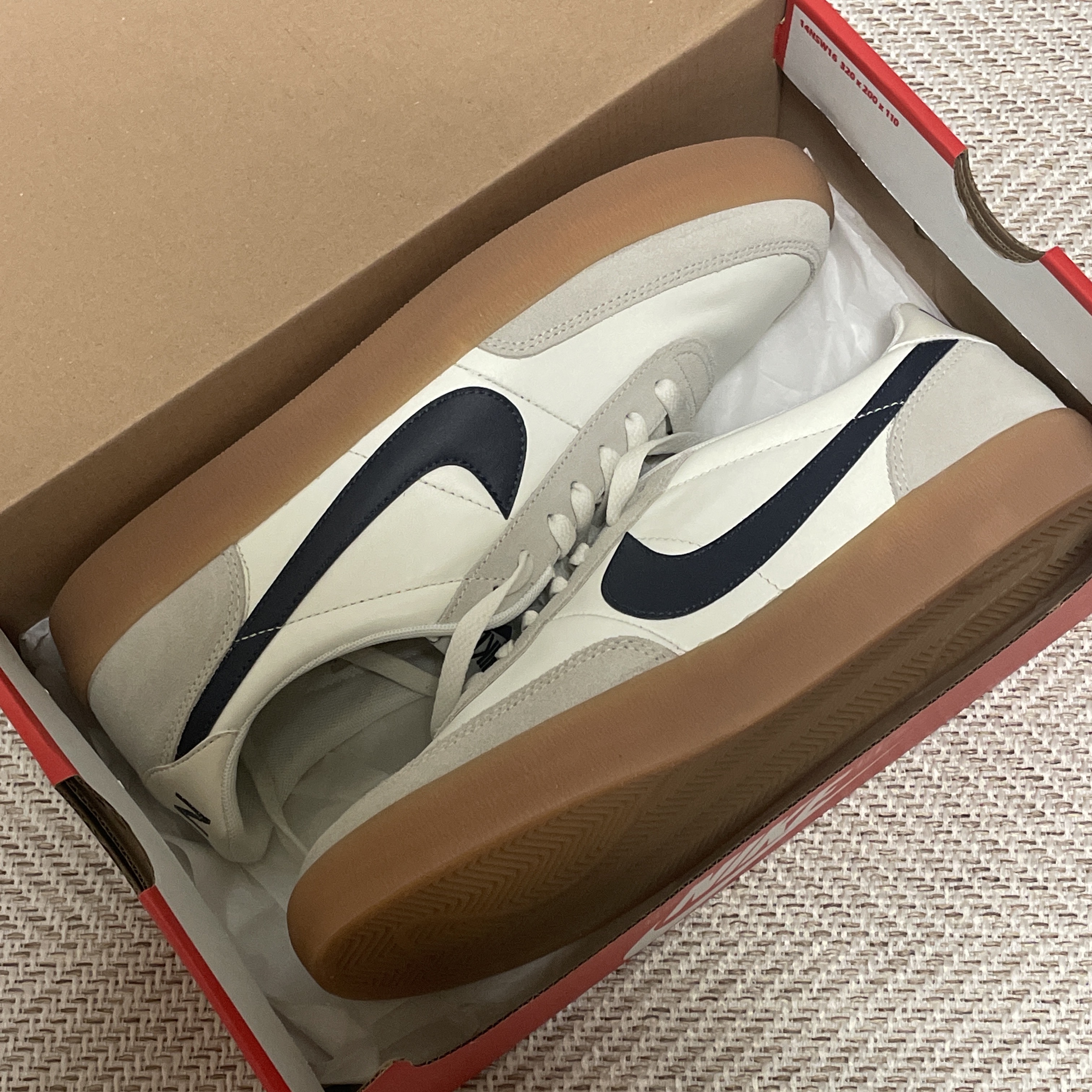 Nike x J.Crew Killshot 2 Sail Midnight Navy 착용 스타일 - 1