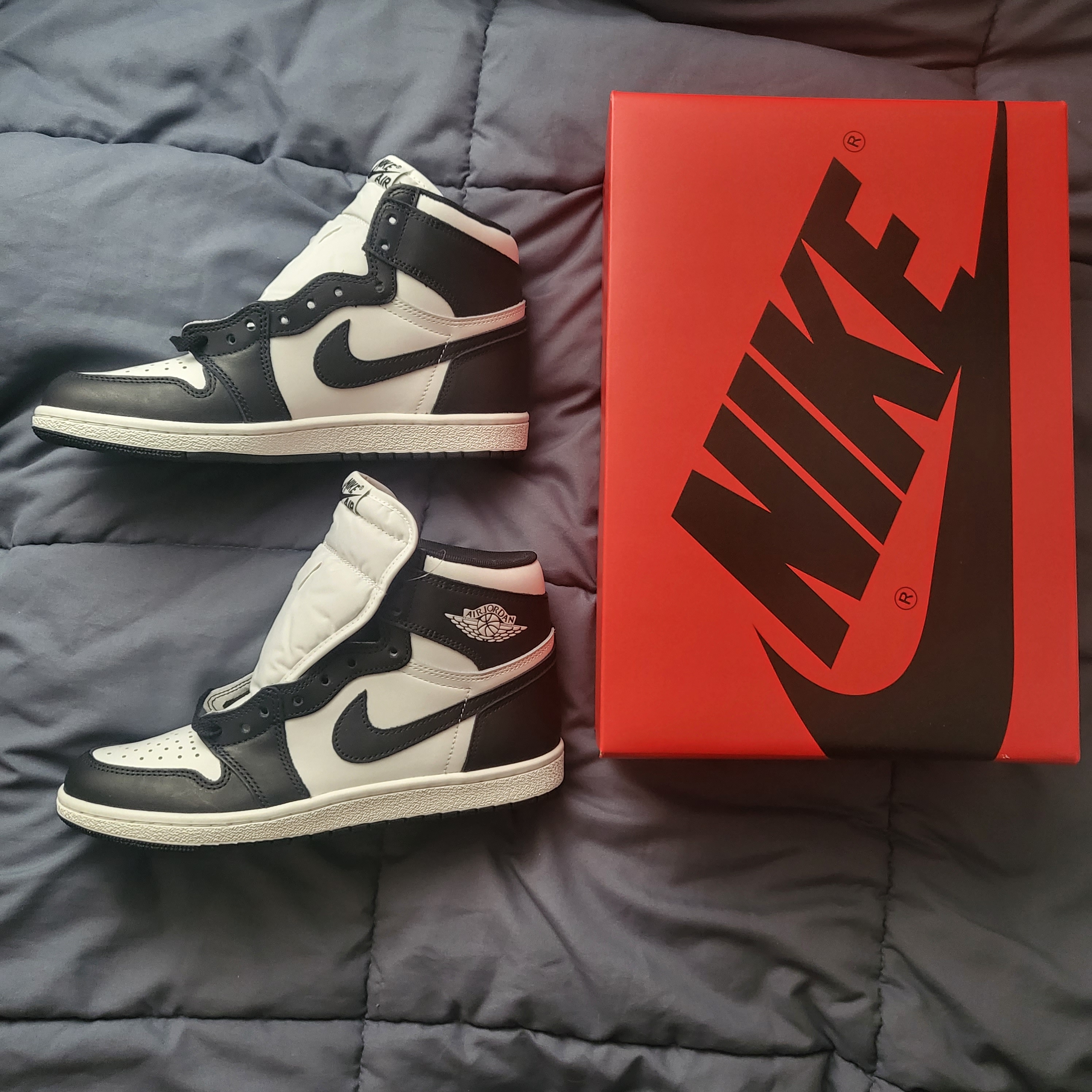Jordan 1 High 85 Black White 착용 스타일