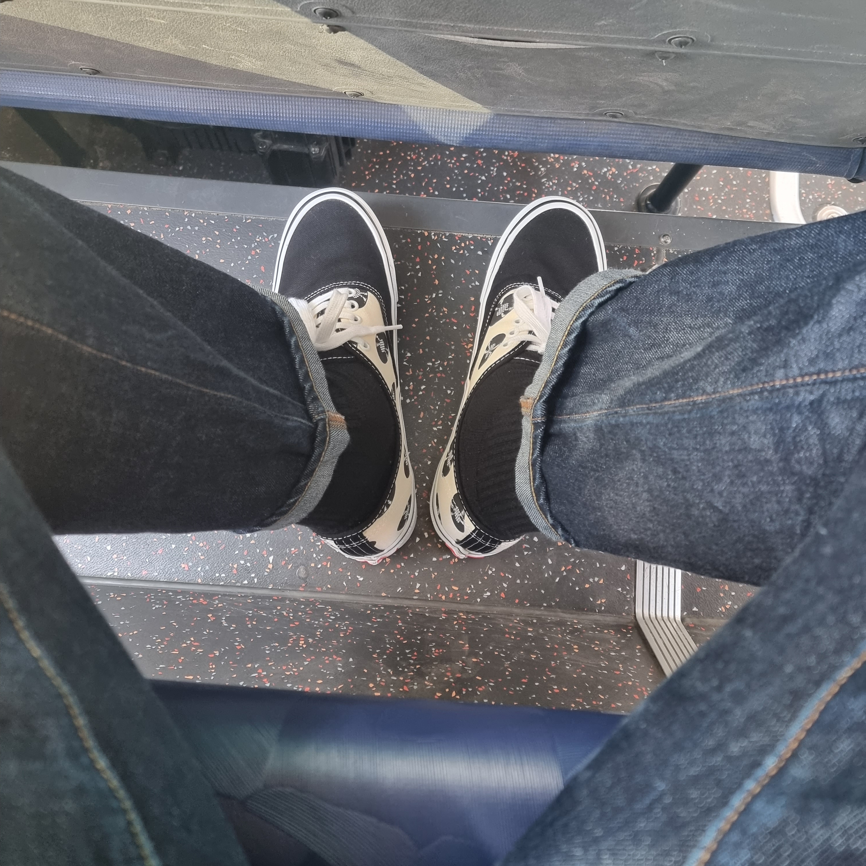 Vans Vault x Wacko Maria OG Authentic LX Classic White 착용 스타일 - 4