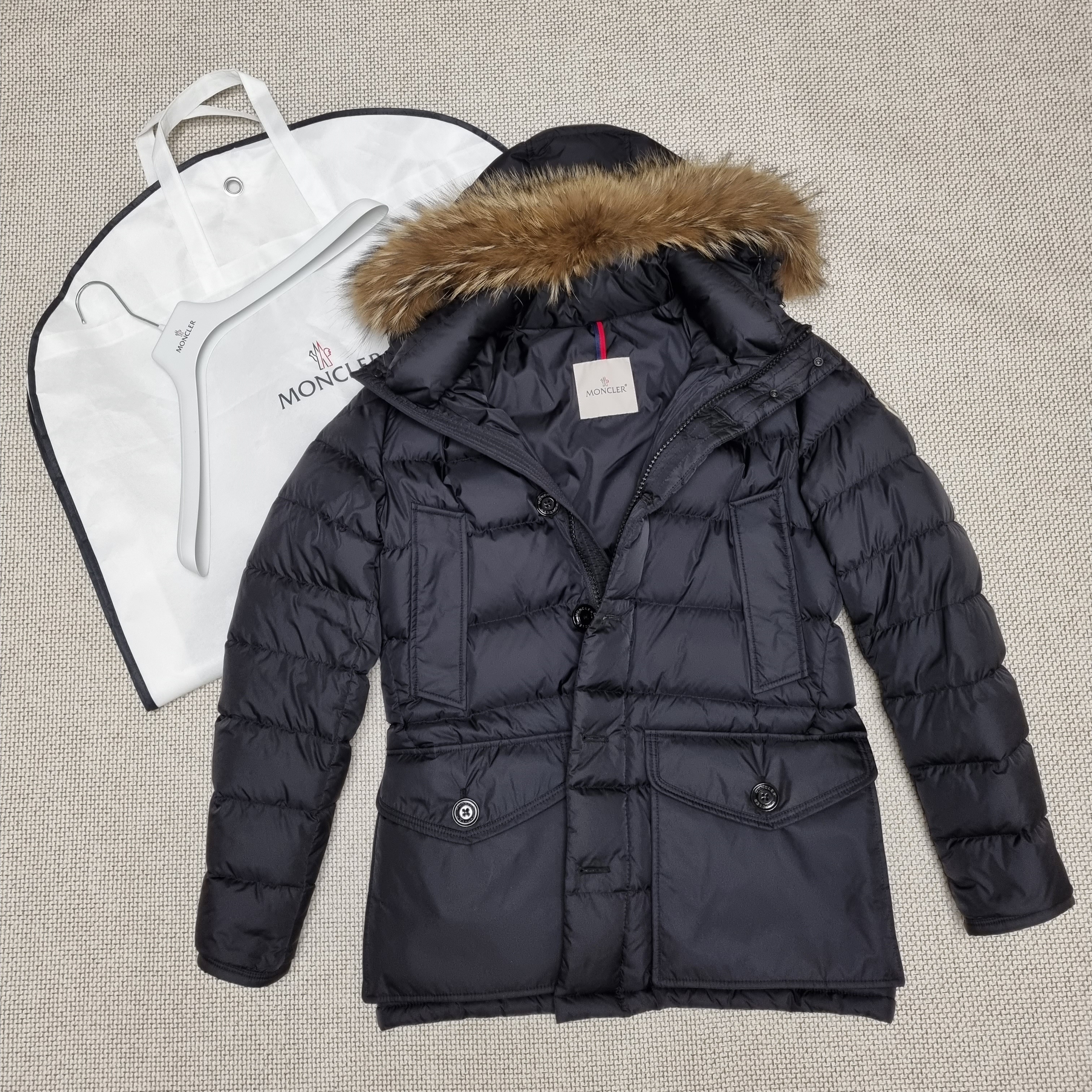 モンクレール☆CLUNY☆ブラック☆サイズ1☆22〜23年モデル☆美品