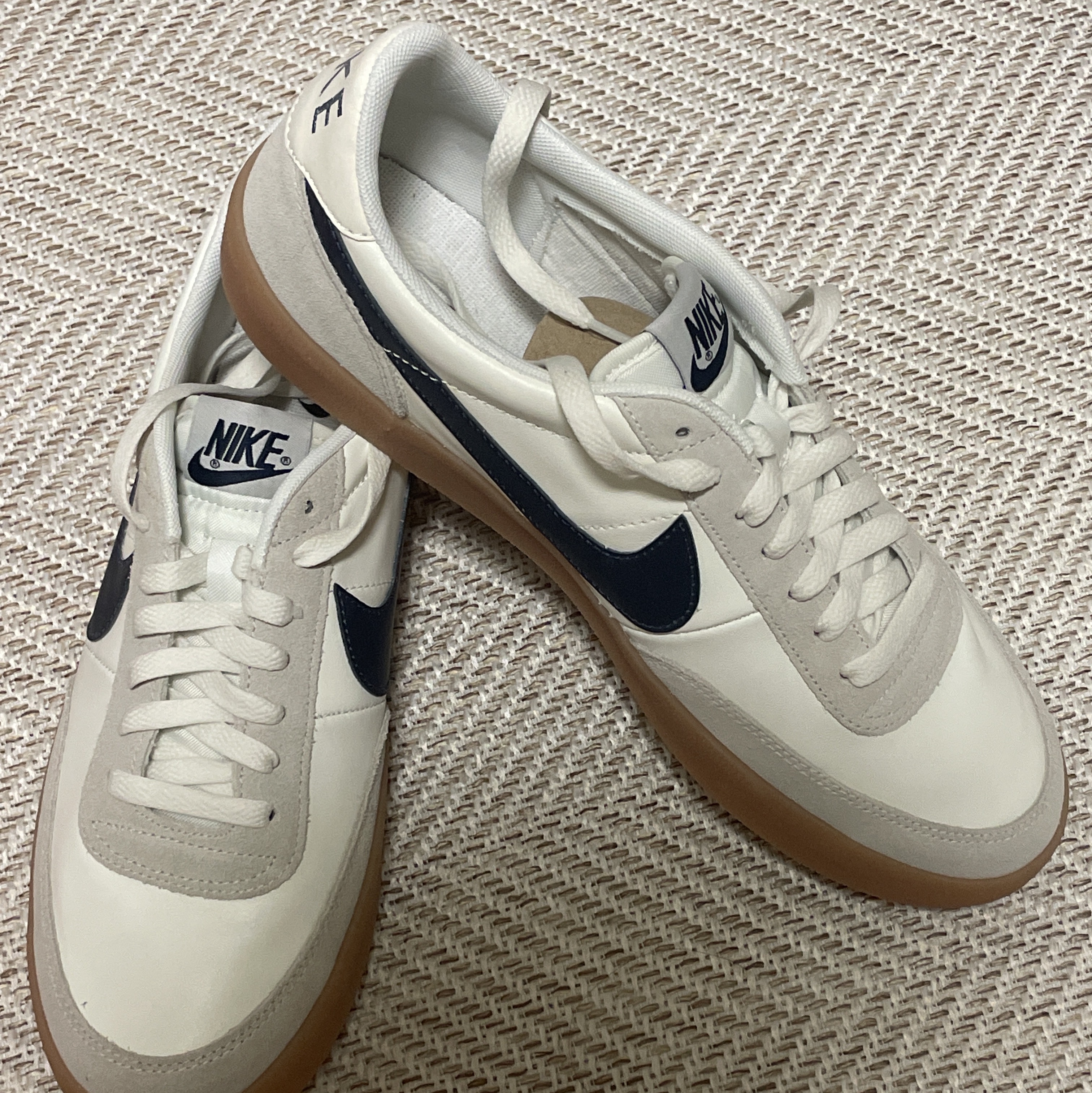 Nike x J.Crew Killshot 2 Sail Midnight Navy 착용 스타일 - 3