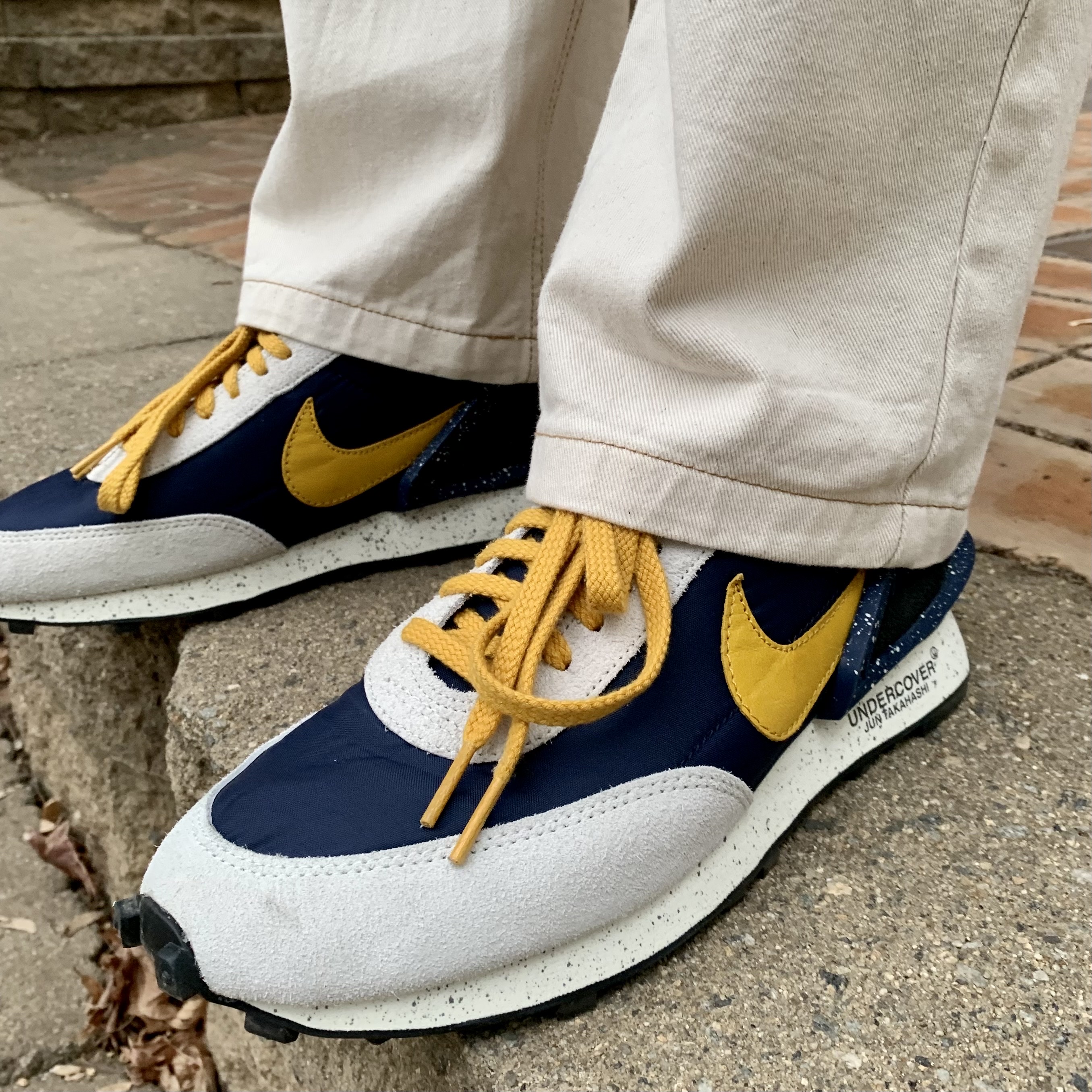 (W) Nike x Undercover Daybreak Obsidian 착용 스타일 - 3