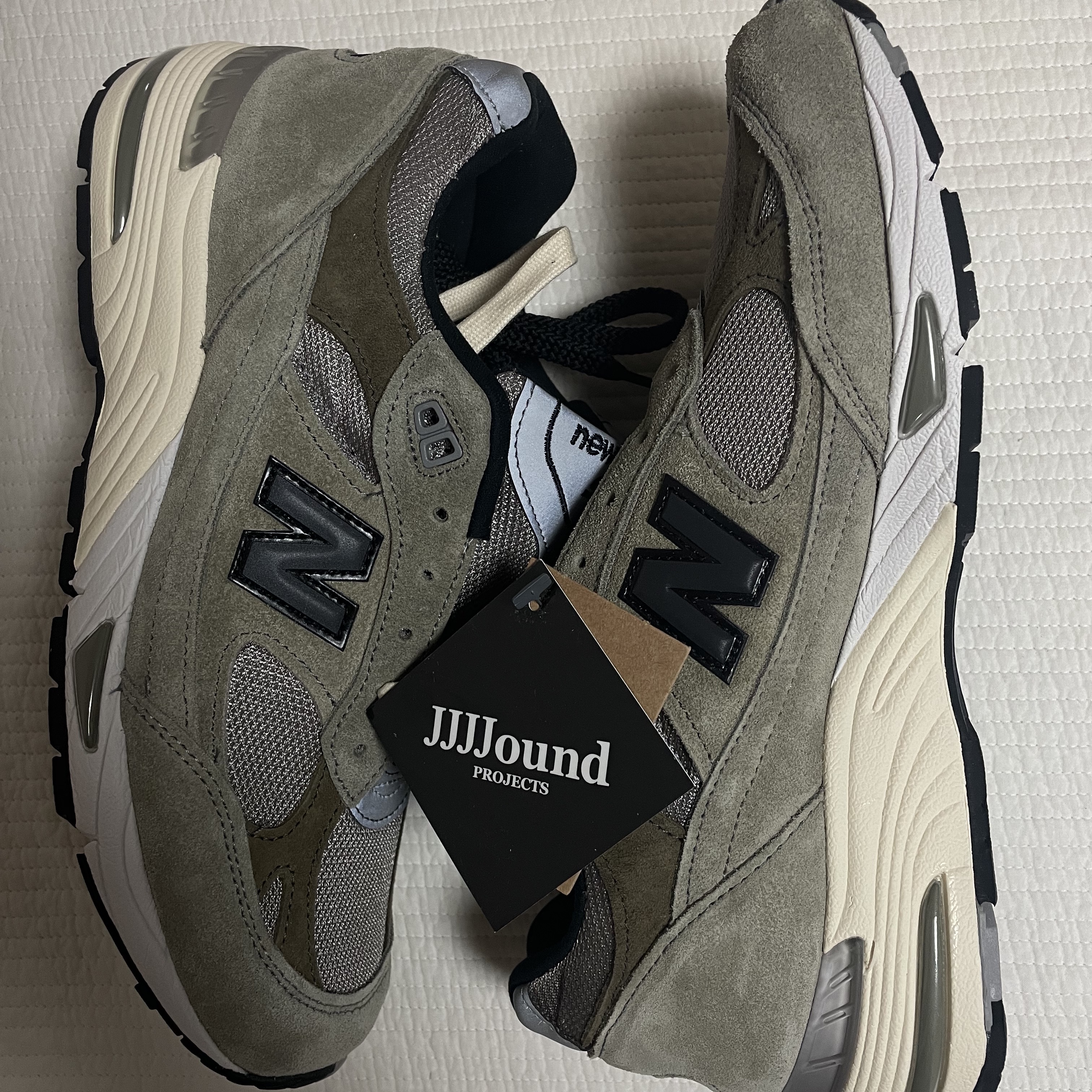New Balance x JJJJound 991 Made in UK Grey 착용 스타일