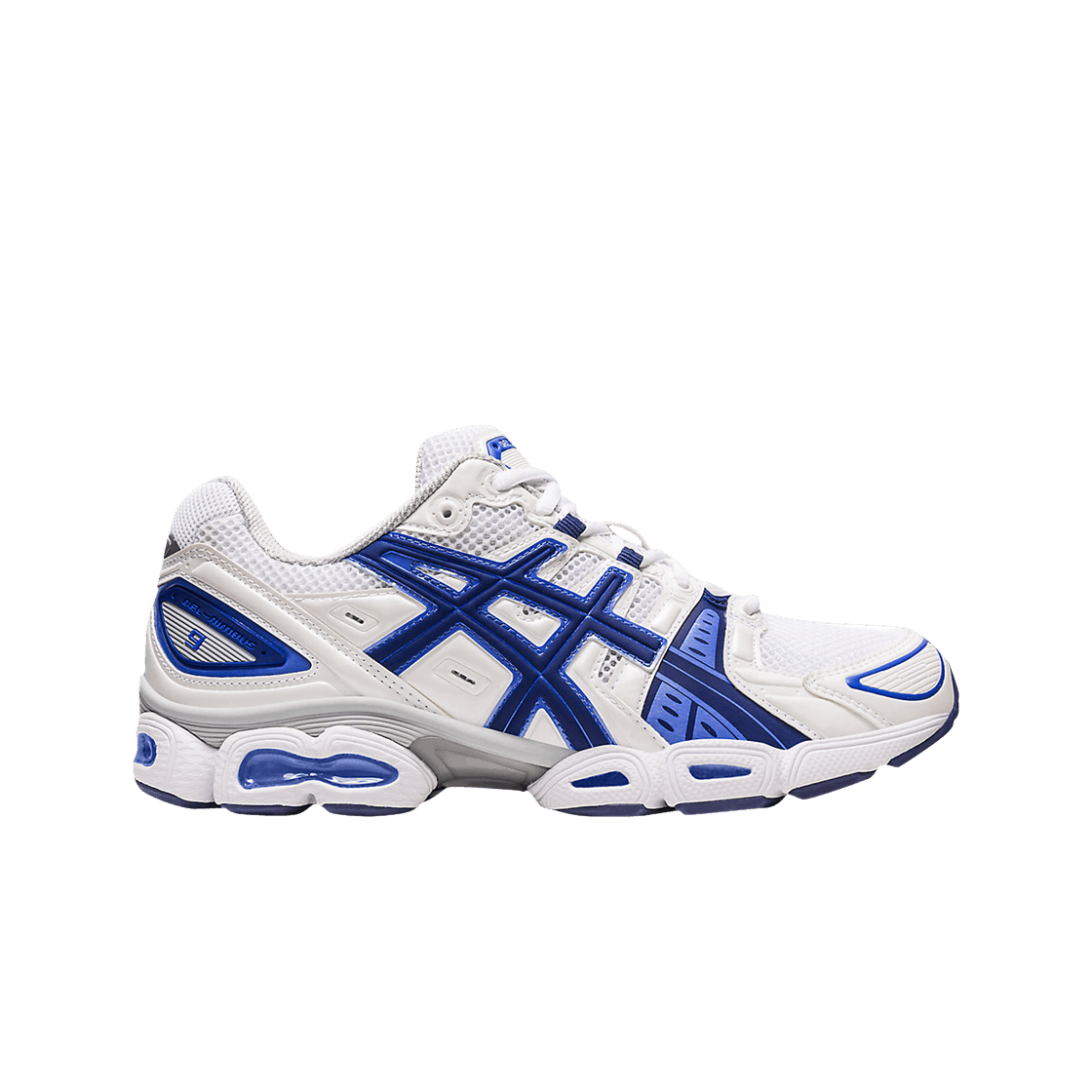 아식스 젤 님버스 9 화이트 인디고 블루(Asics Gel-Nimbus 9 White Indigo Blue)