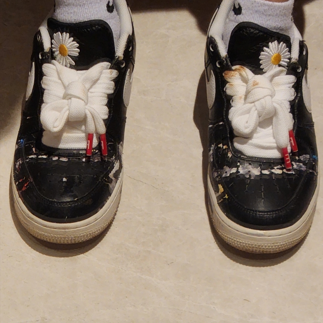 Nike x Peaceminusone Air Force 1 Low Para-Noise 착용 스타일
