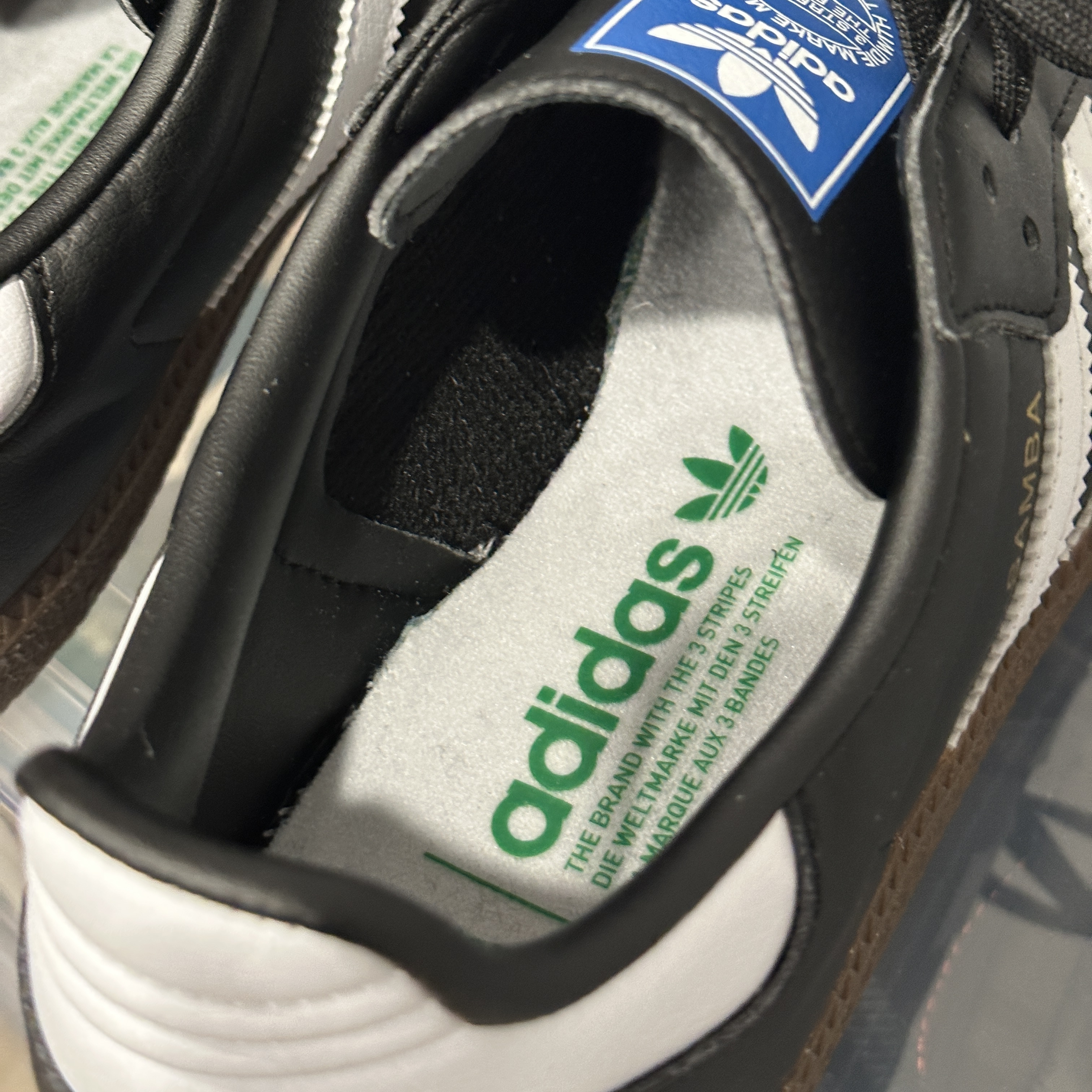 Adidas Samba Vegan Black White 착용 스타일 - 3