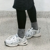 New Balance 530 Steel Grey 착용 스타일