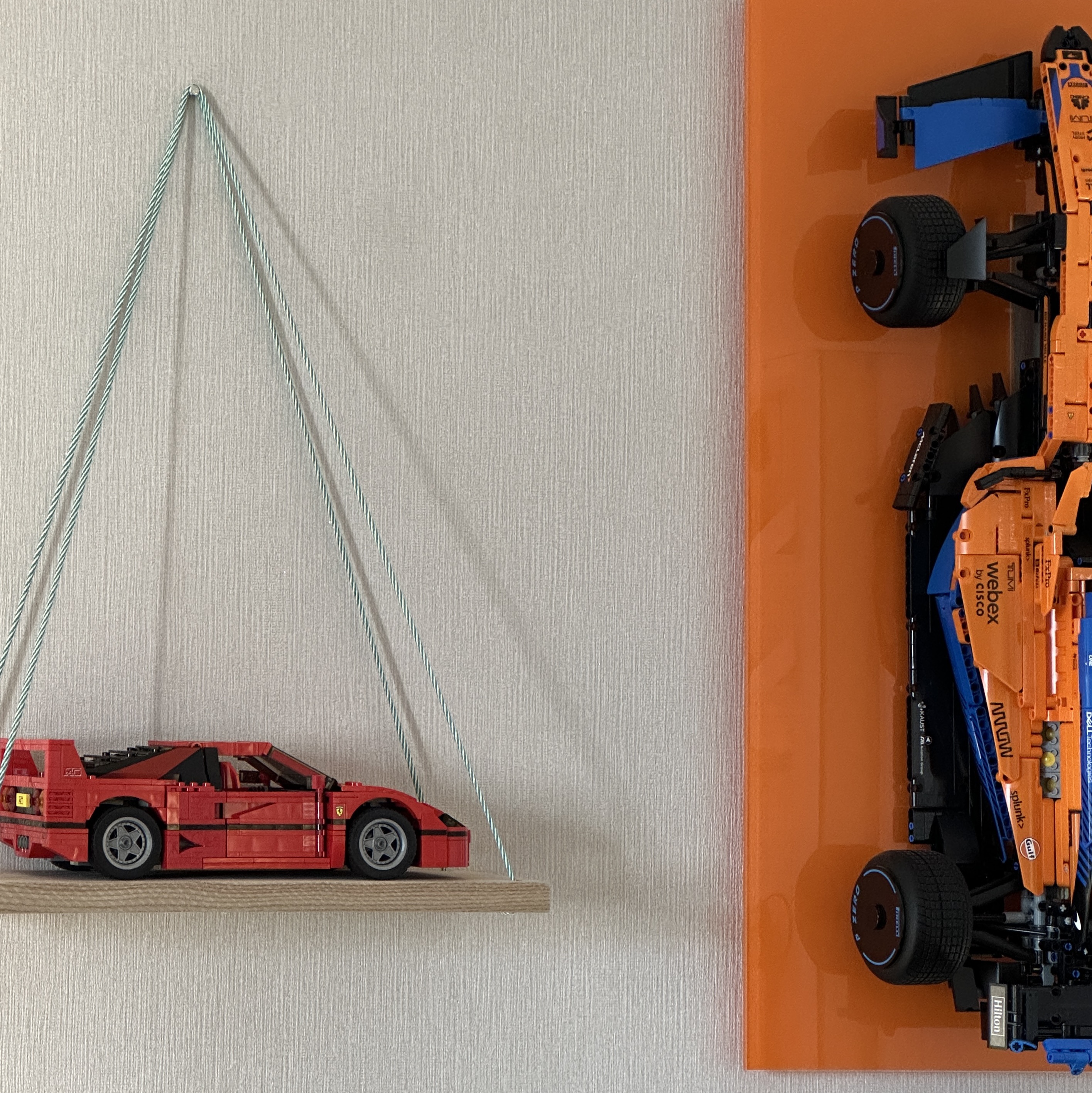 Lego Ferrari F40, Lego McLaren Formula 1 Race Car 착용 스타일 - 1