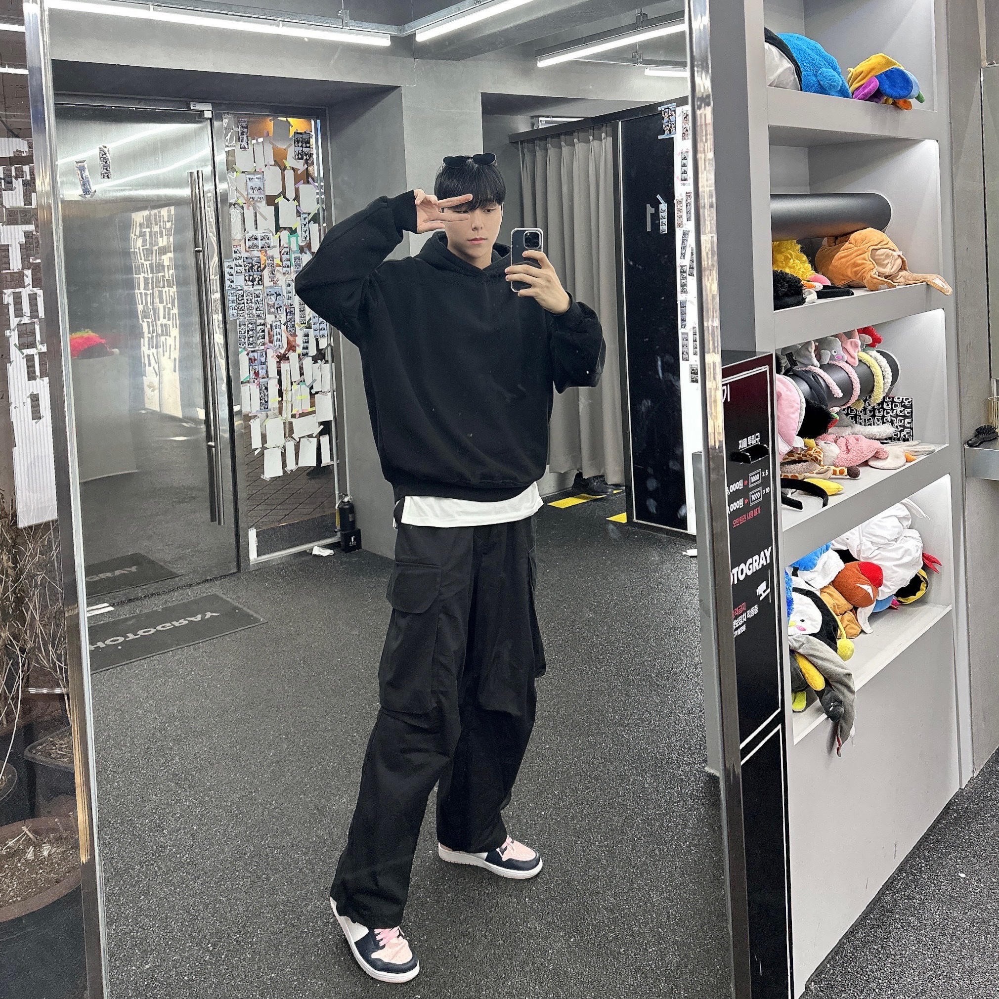 (W) Jordan 1 Retro High OG Atmosphere 착용 스타일
