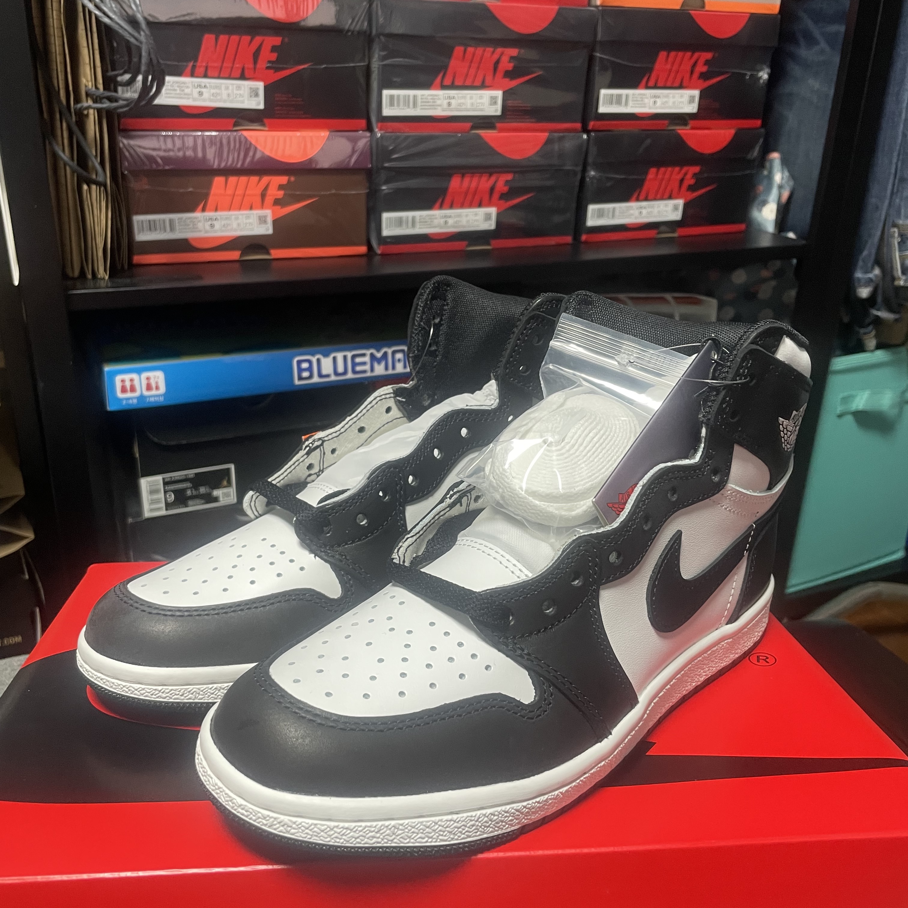 Jordan 1 High 85 Black White 착용 스타일 - 2