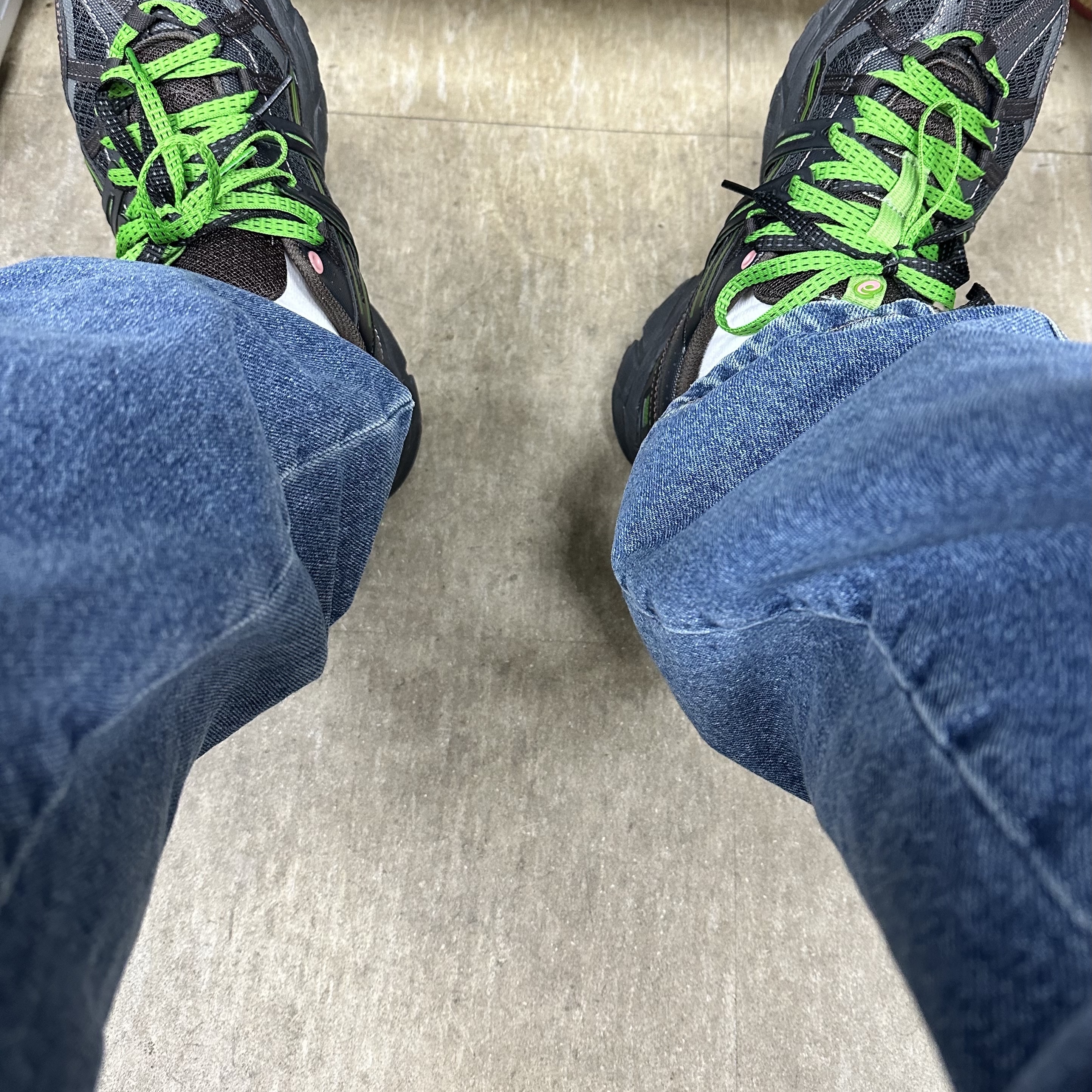 Asics x Andersson Bell Gel-Sonoma 15-50 Black Green 착용 스타일