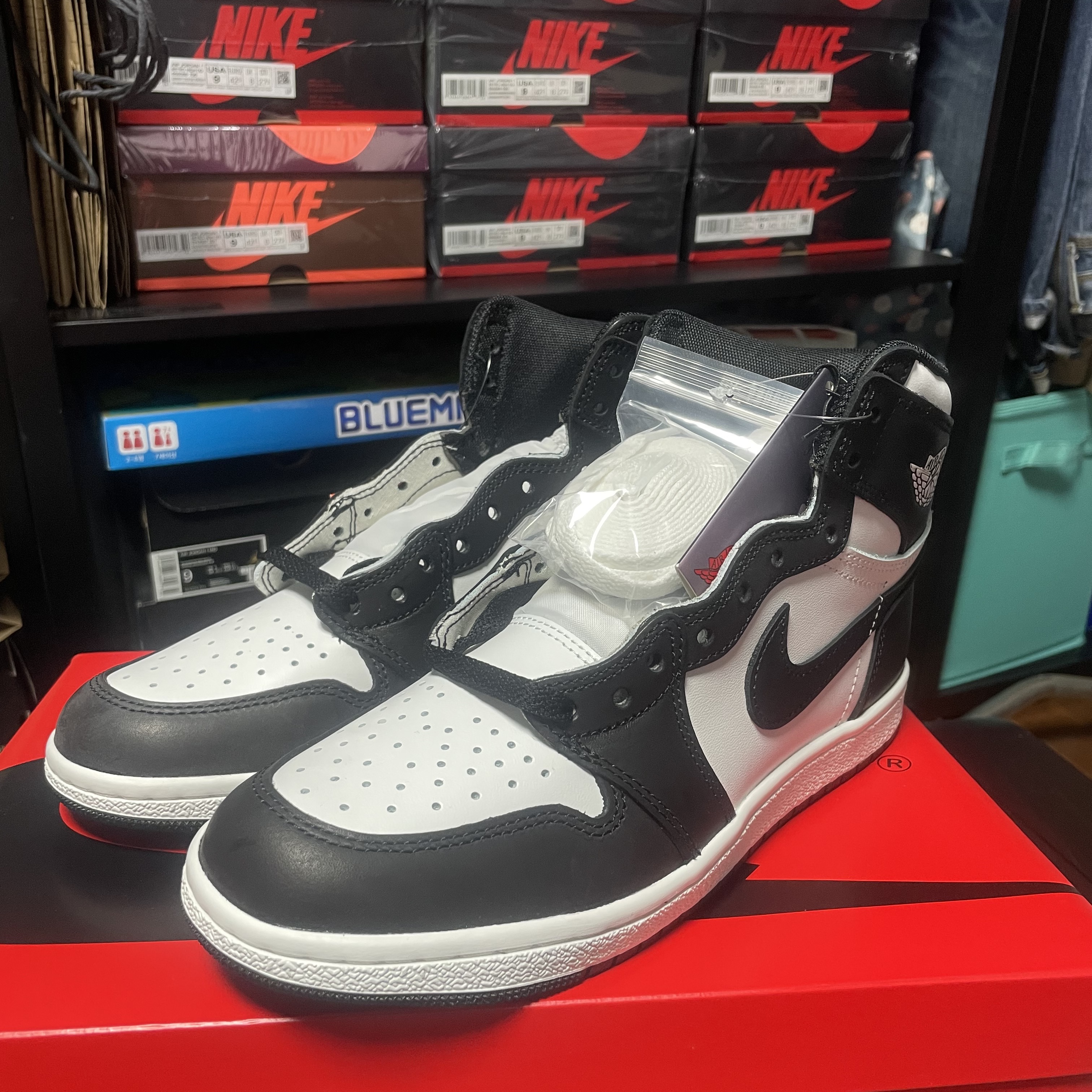 Jordan 1 High 85 Black White 착용 스타일 - 1