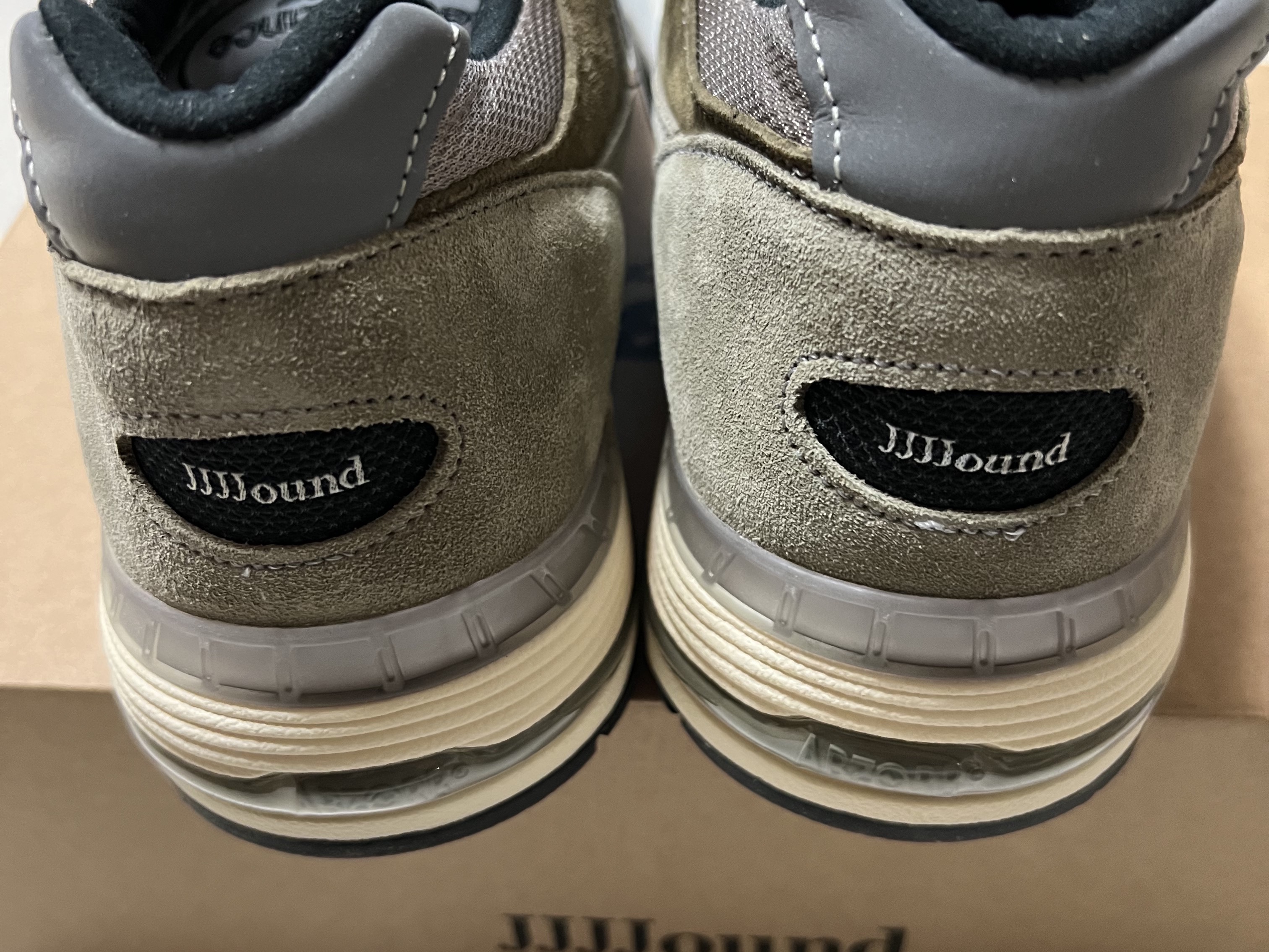 New Balance x JJJJound 991 Made in UK Grey 착용 스타일 - 5