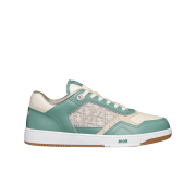 Dior B27 Low-Top Sneakers Turquoise Cream