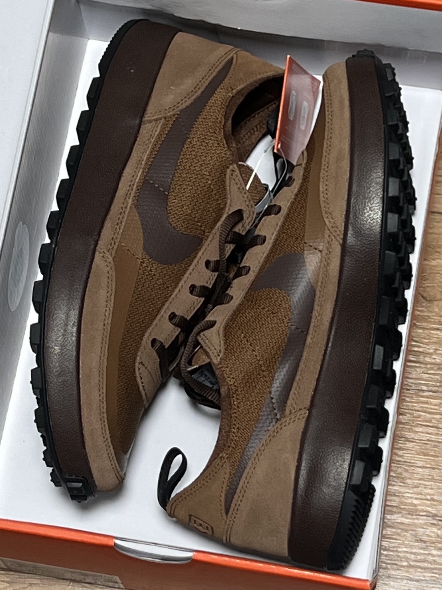 Nike x Tom Sachs General Purpose Shoe Brown 착용 스타일 - 1
