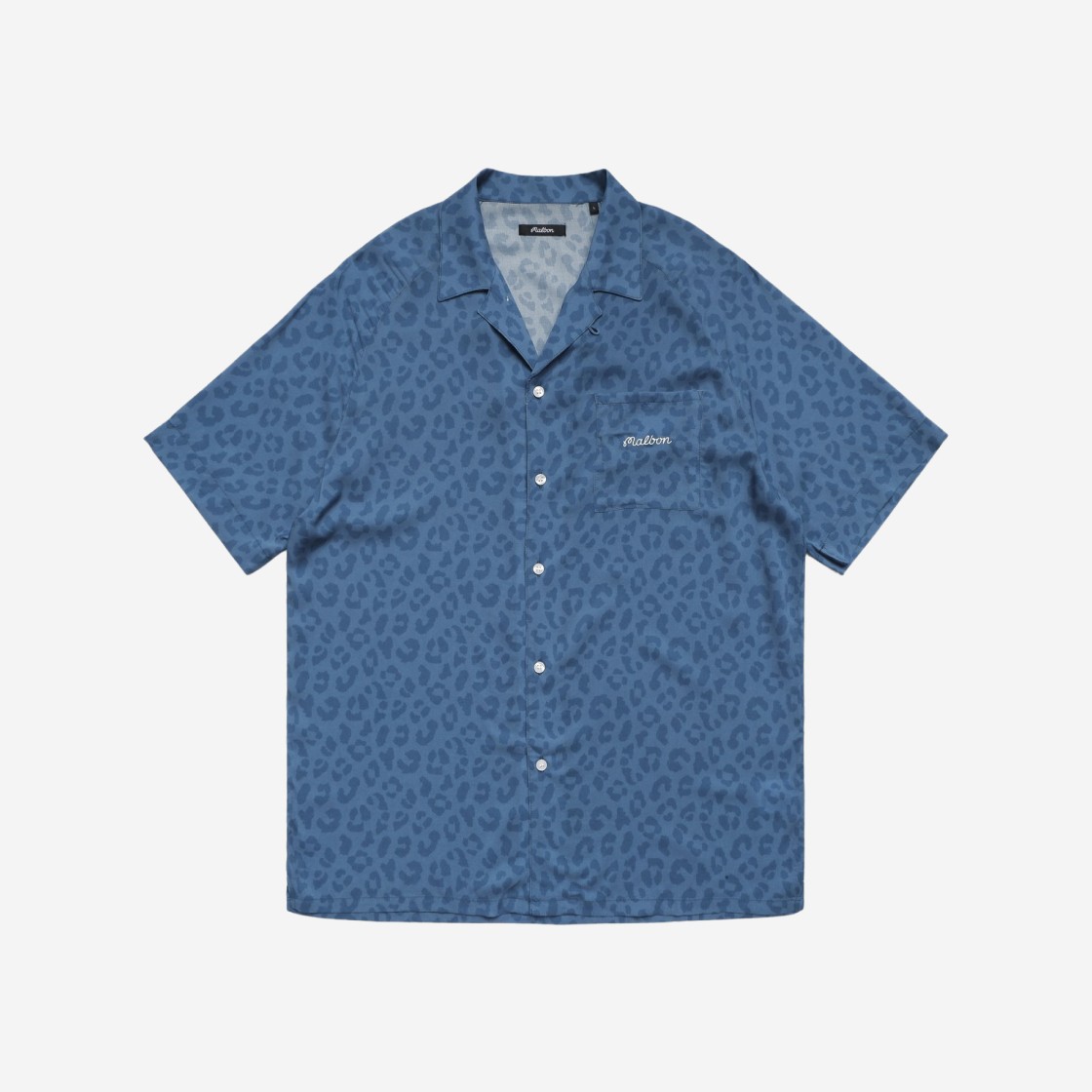 Malbon Golf Sahara Buttonup Blue 상세 이미지 1