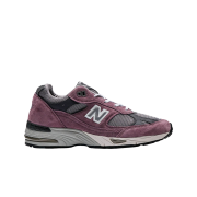 (W) New Balance 991 Made in UK Pink Grey