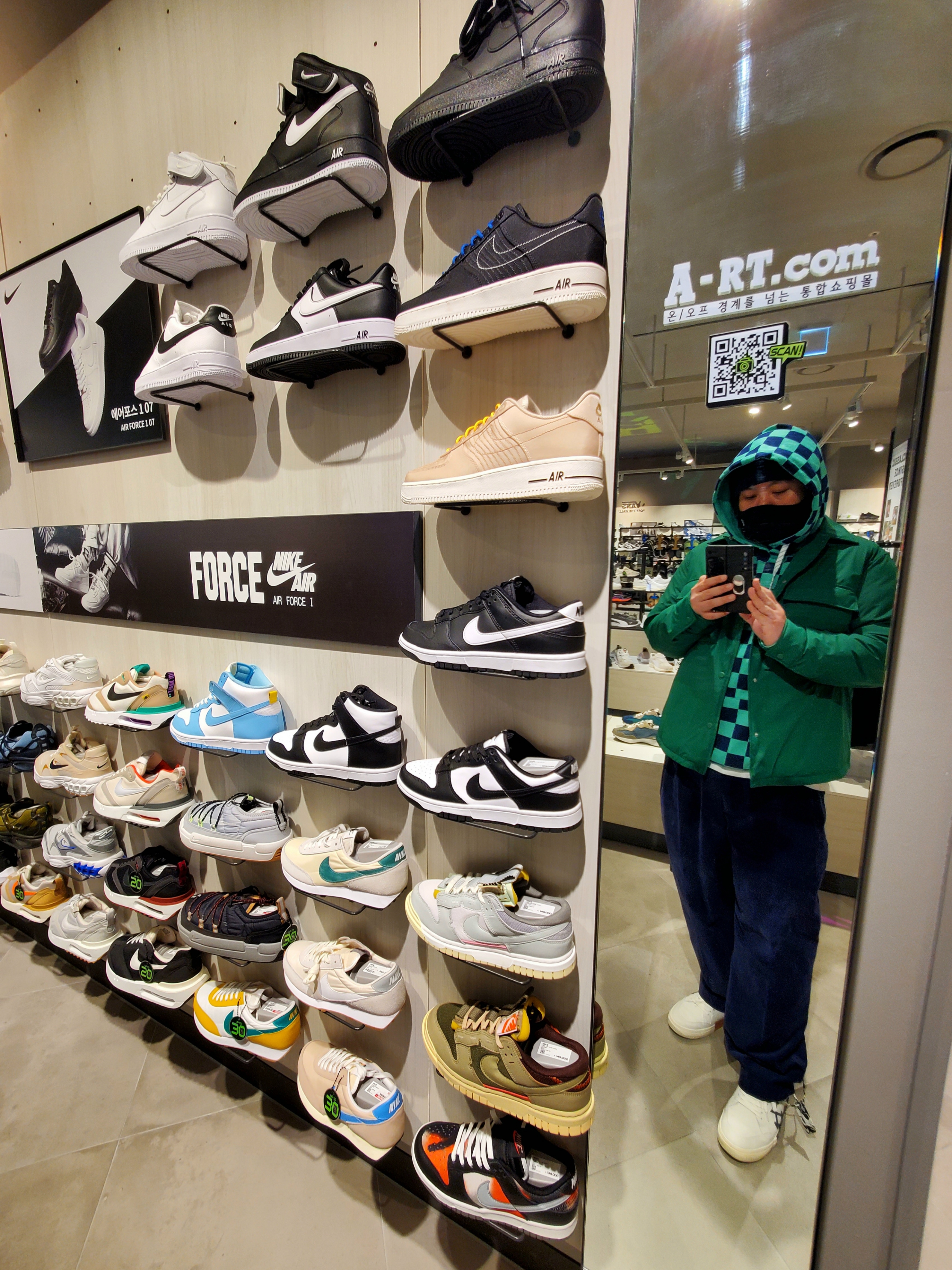 Off-White Arrow Low Vulcanized Sneakers White Blue - 21FW, Nike Dunk Low Retro Black 착용 스타일