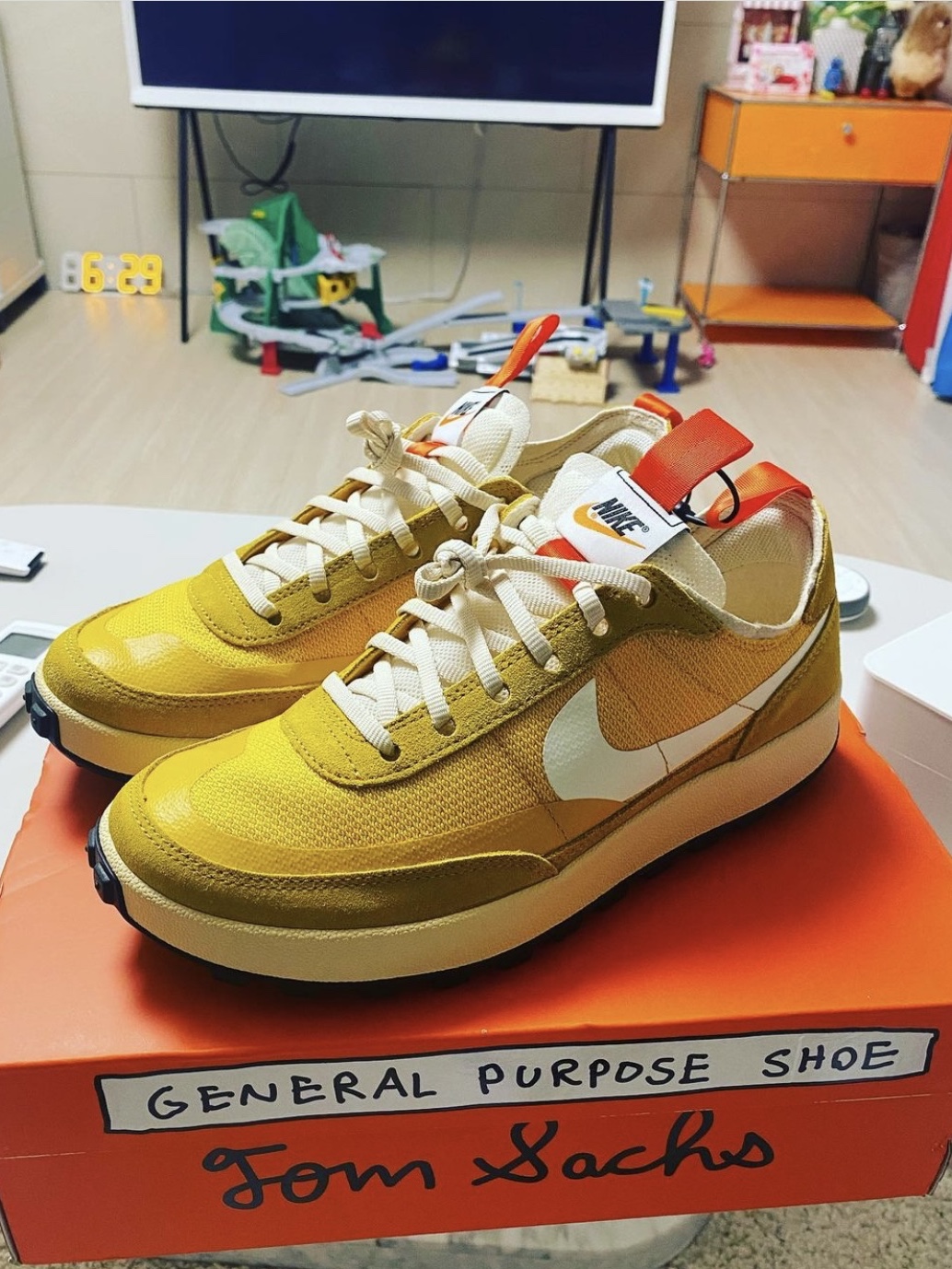 Nike x Sacai Blazer Low Black Patent Leather, Nike x Tom Sachs General Purpose Shoe Archive 착용 스타일 - 2