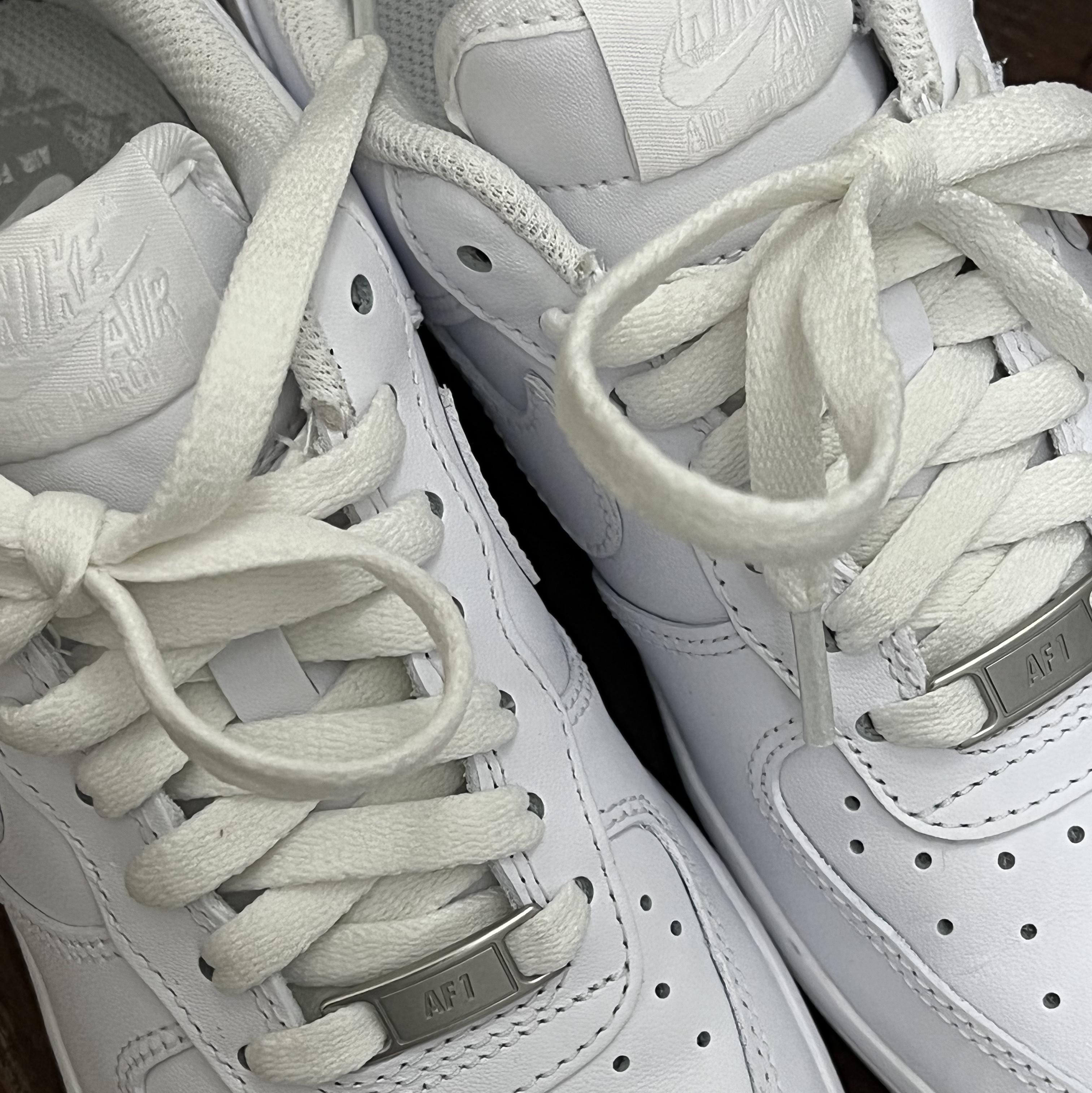 (W) Nike Air Force 1 '07 Low White 착용 스타일
