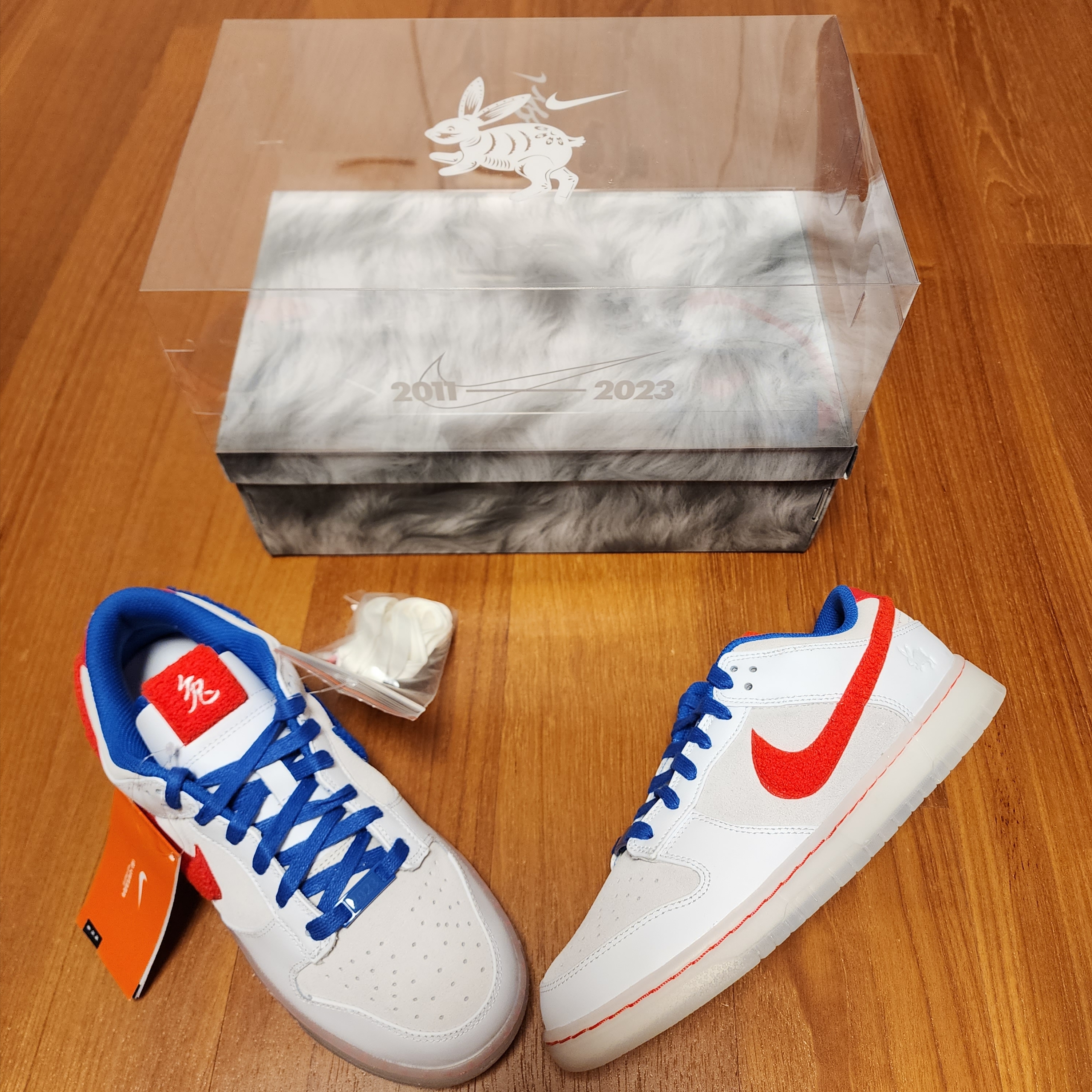Nike Dunk Low Retro PRM Year of The Rabbit 착용 스타일 - 2