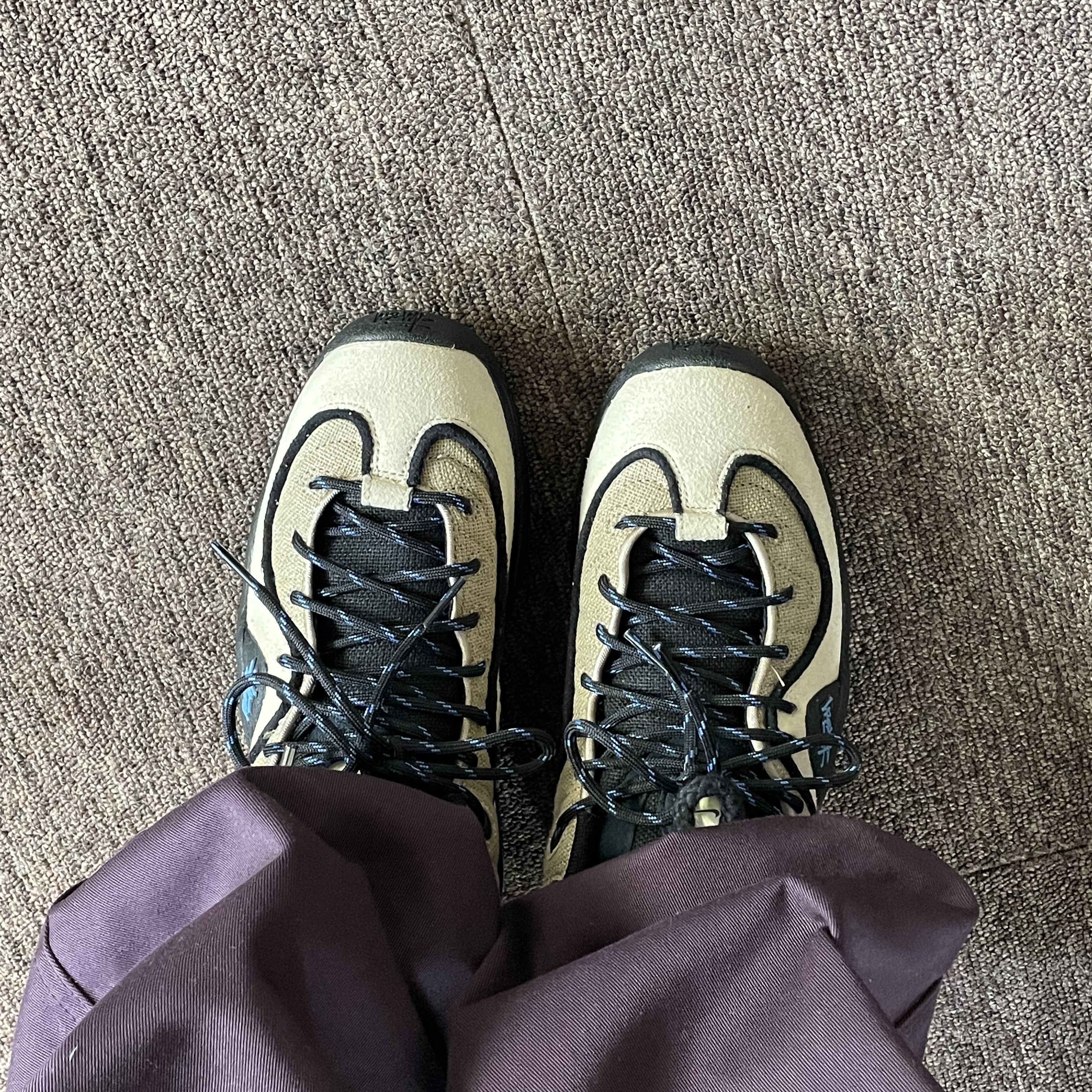 Nike x Stussy Air Penny II Rattan and Limestone 착용 스타일