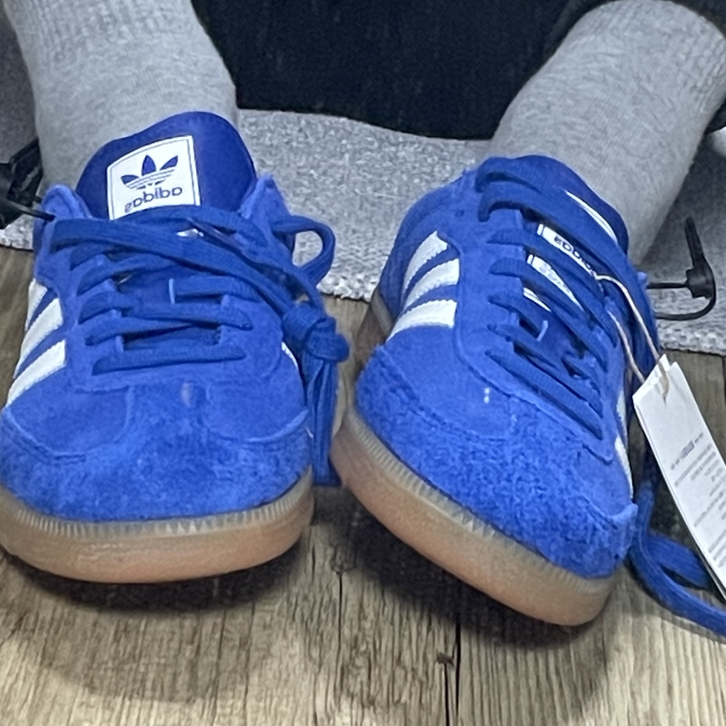 Adidas Samba OG Royal Blue 착용 스타일