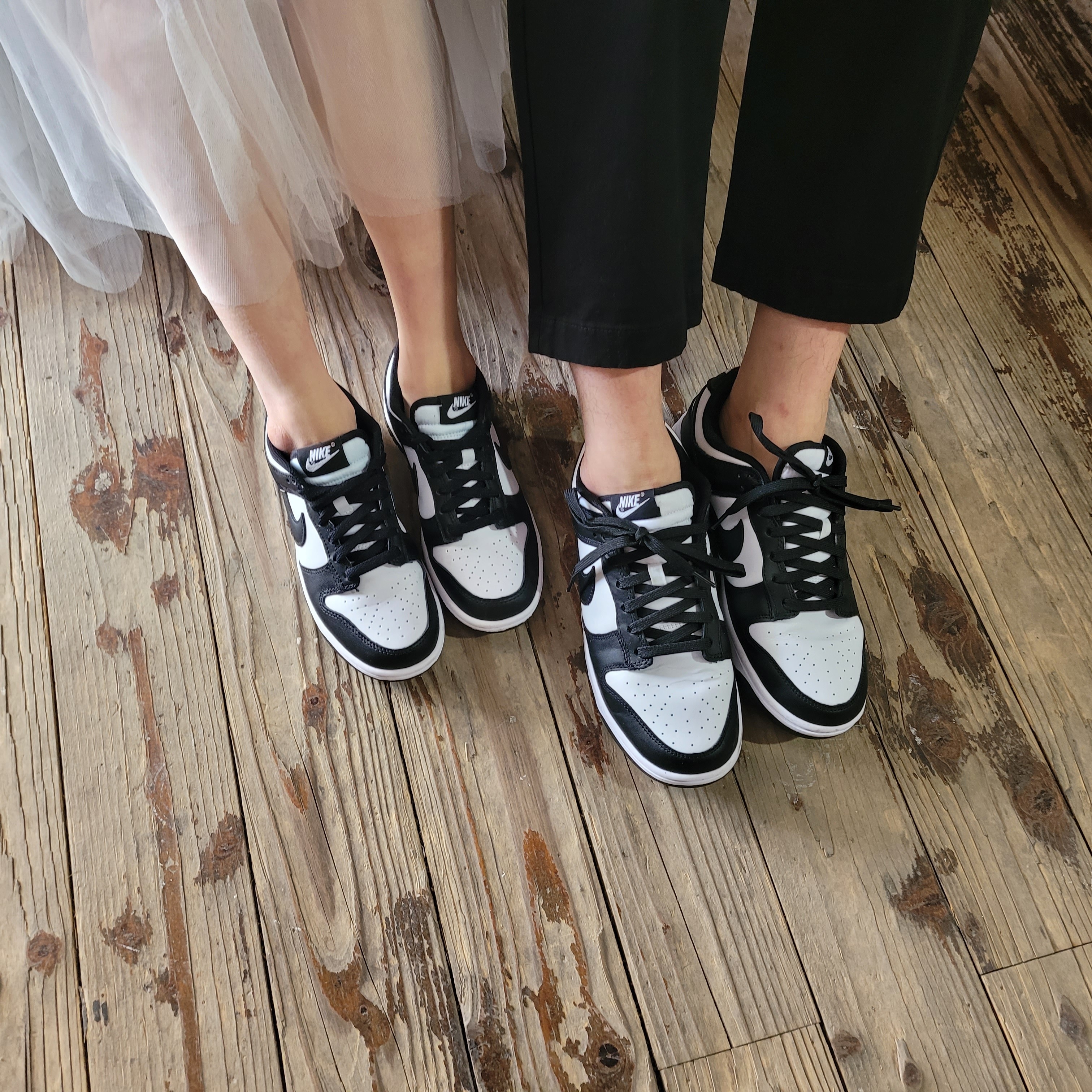Nike Dunk Low Retro Black 착용 스타일