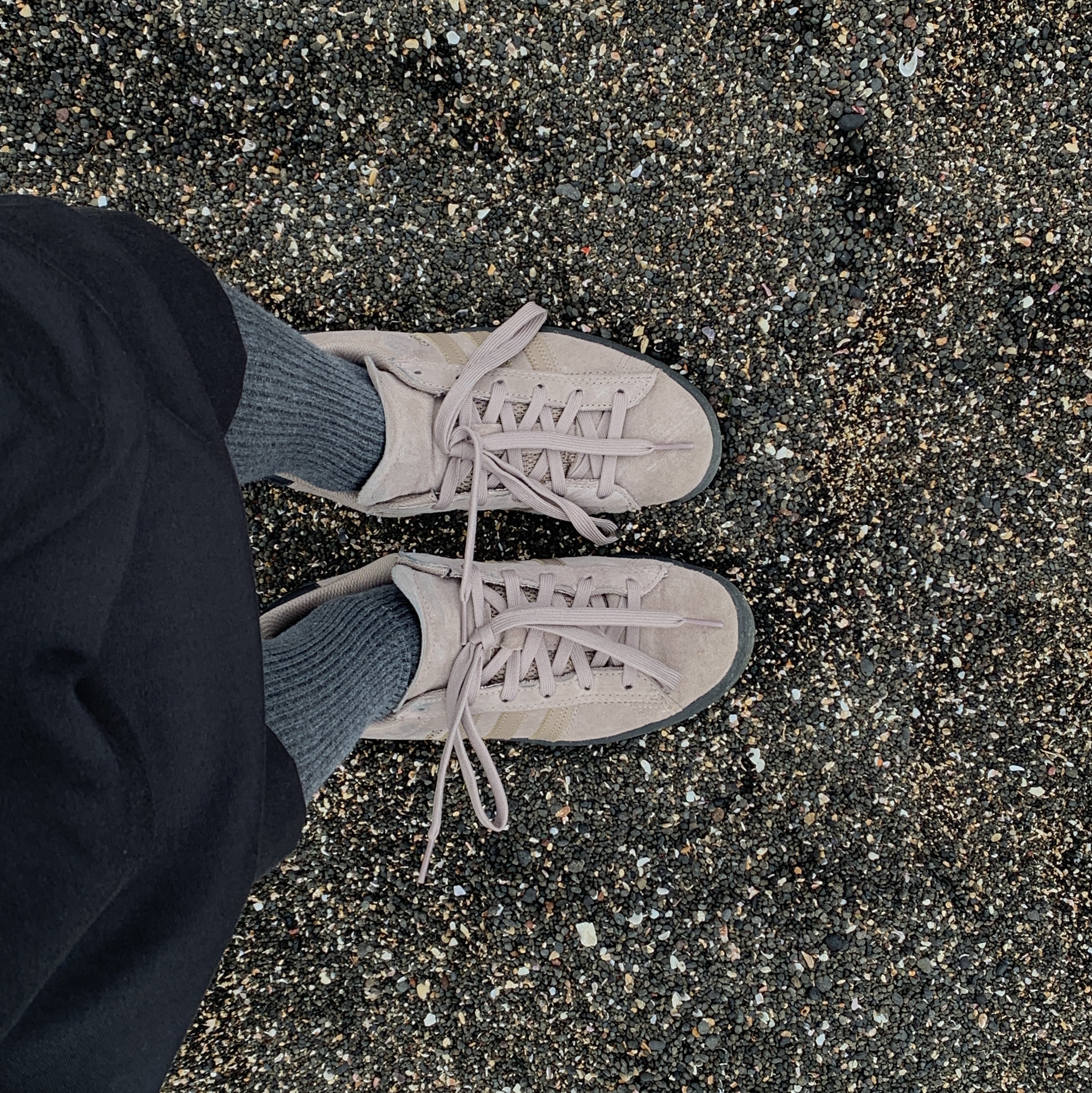 Adidas Campus ADV Chalky Brown 착용 스타일