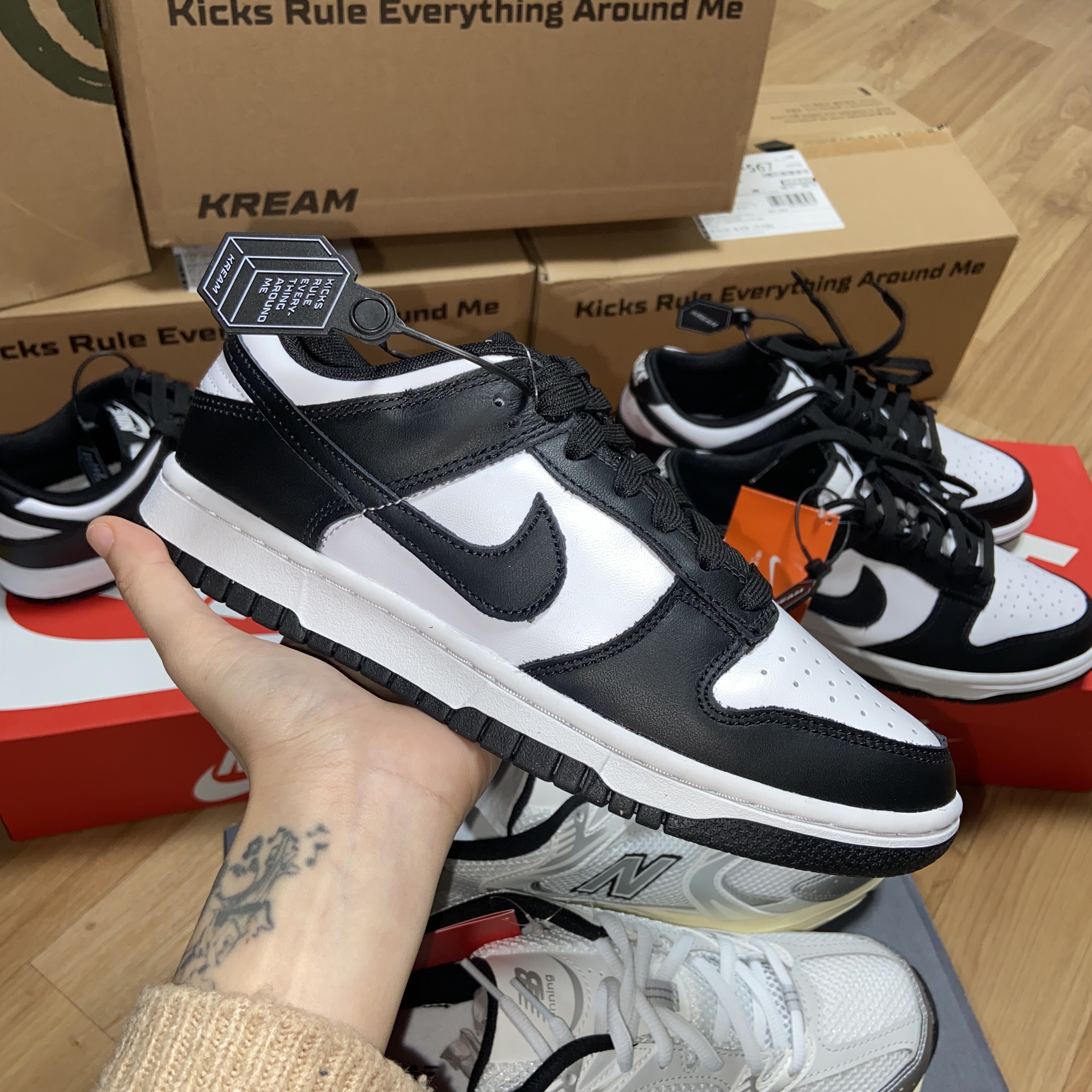 Nike Dunk Low Retro Black 착용 스타일