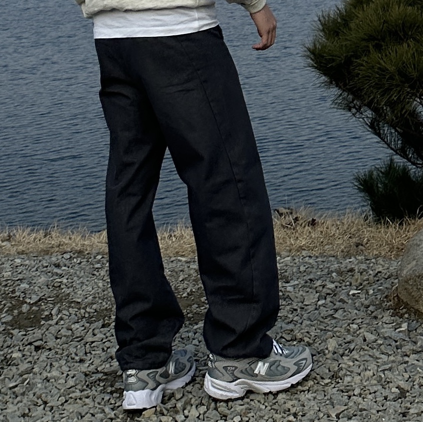 New Balance 725 Grey 착용 스타일