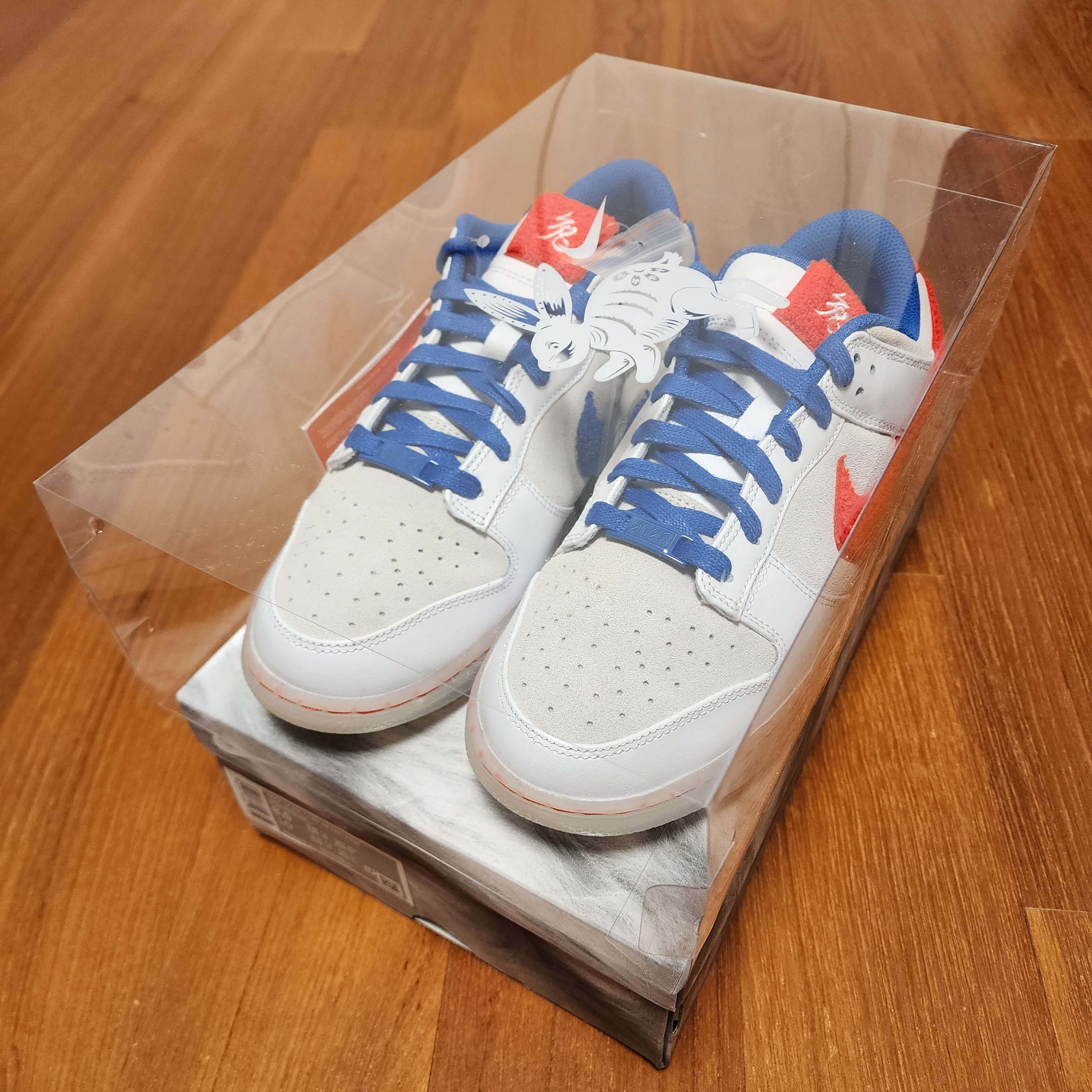 Nike Dunk Low Retro PRM Year of The Rabbit 착용 스타일 - 3