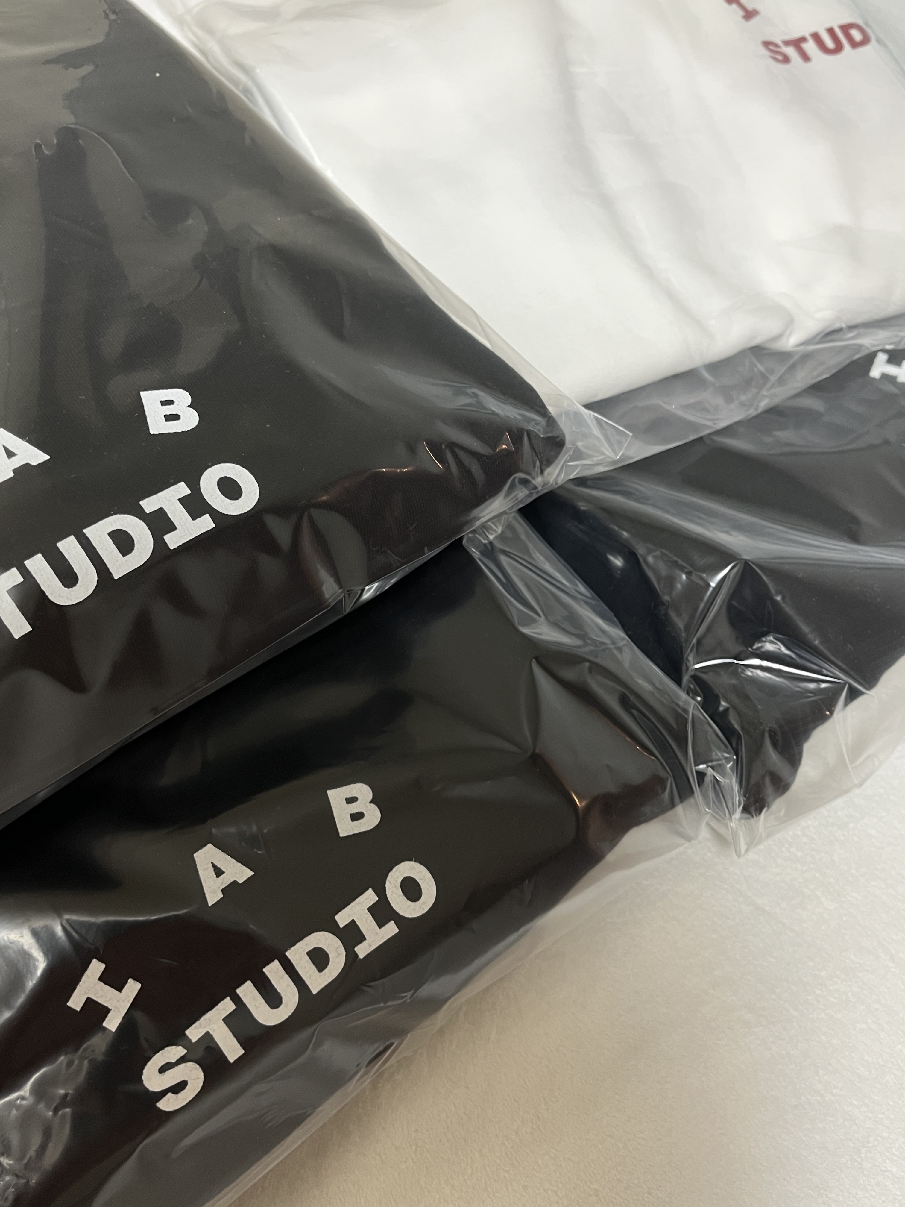 IAB Studio Half Zip-Up Black White, IAB Studio Sweatpants Black White - 23SS 착용 스타일 - 3
