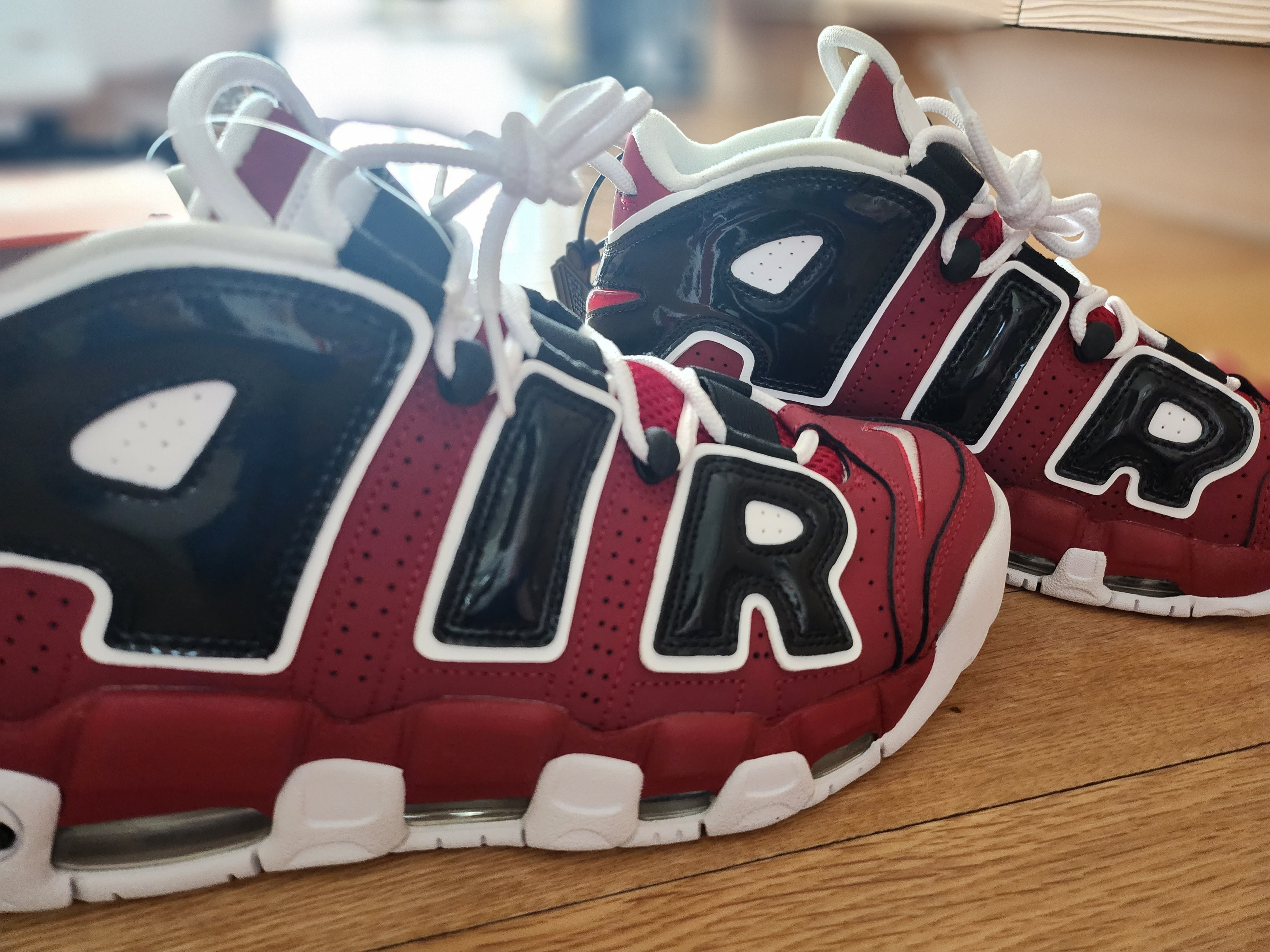 Nike Air More Uptempo 96 Bulls 2021 착용 스타일