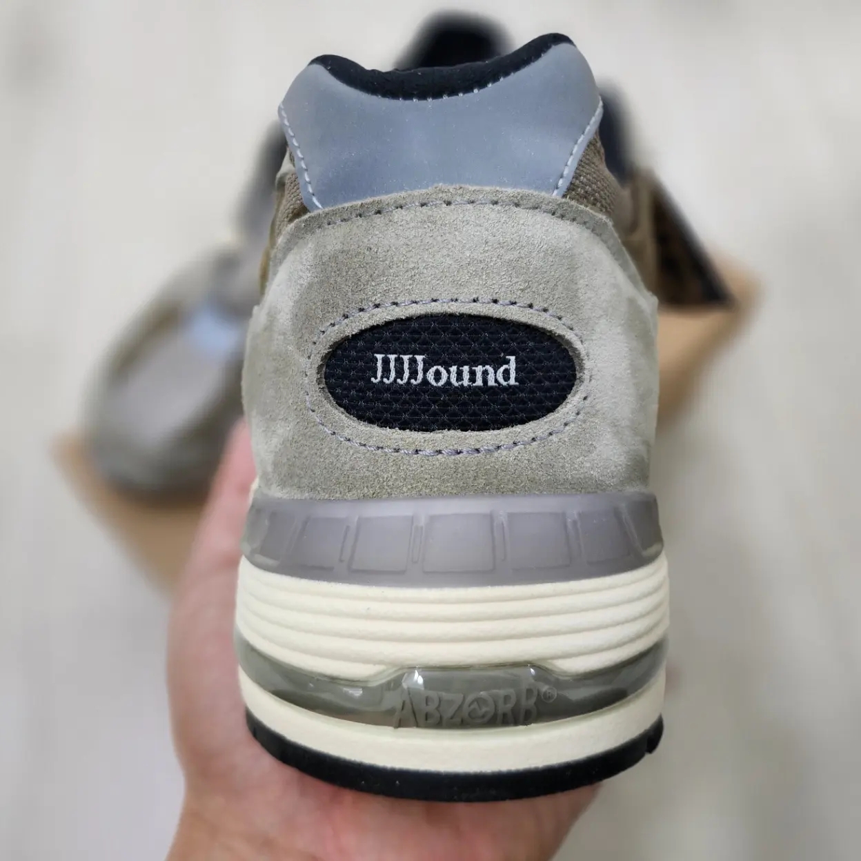 New Balance x JJJJound 991 Made in UK Grey, (W) New Balance x JJJJound 991 Made in UK Grey 착용 스타일 - 3