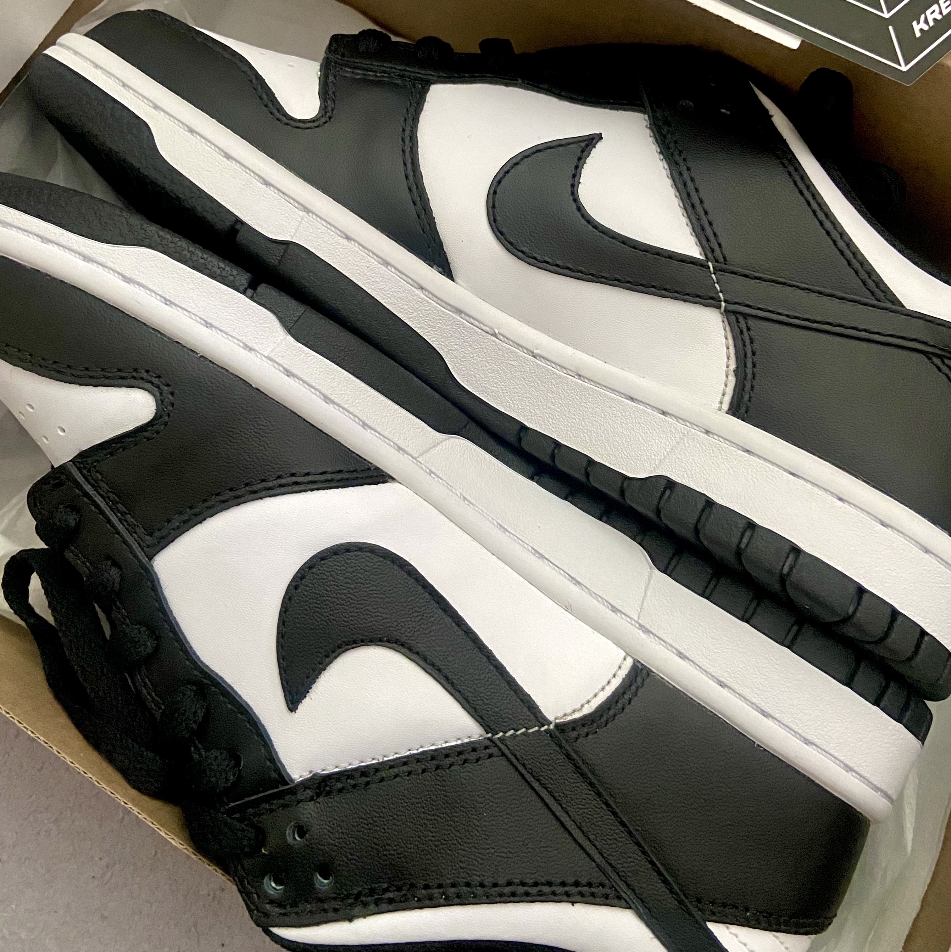 (GS) Nike Dunk Low Black 착용 스타일 - 2