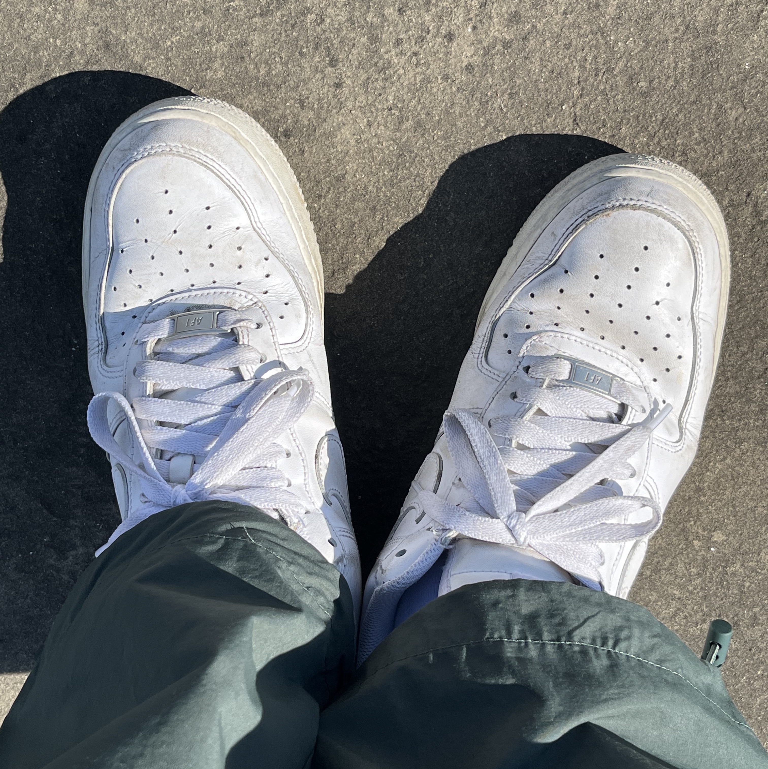 Nike Air Force 1 '07 Low White 착용 스타일