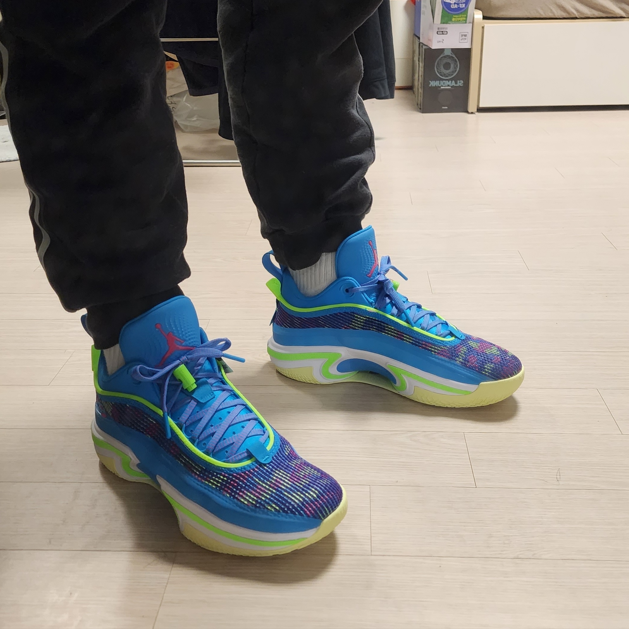 Jordan XXXVI Low PF Luka 착용 스타일