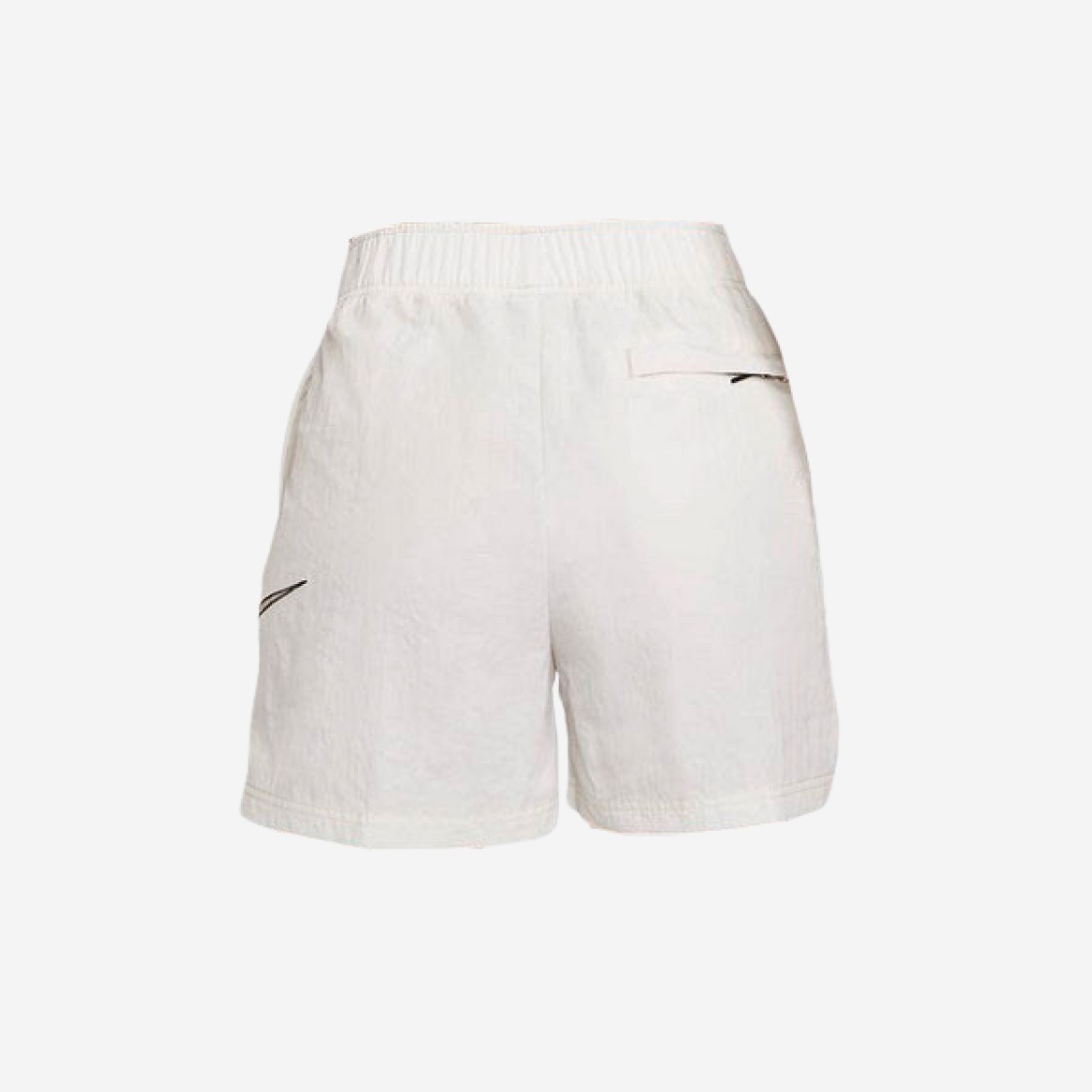 (W) Nike NSW Swoosh Woven High Waisted Shorts Beige - Asia 상세 이미지 2