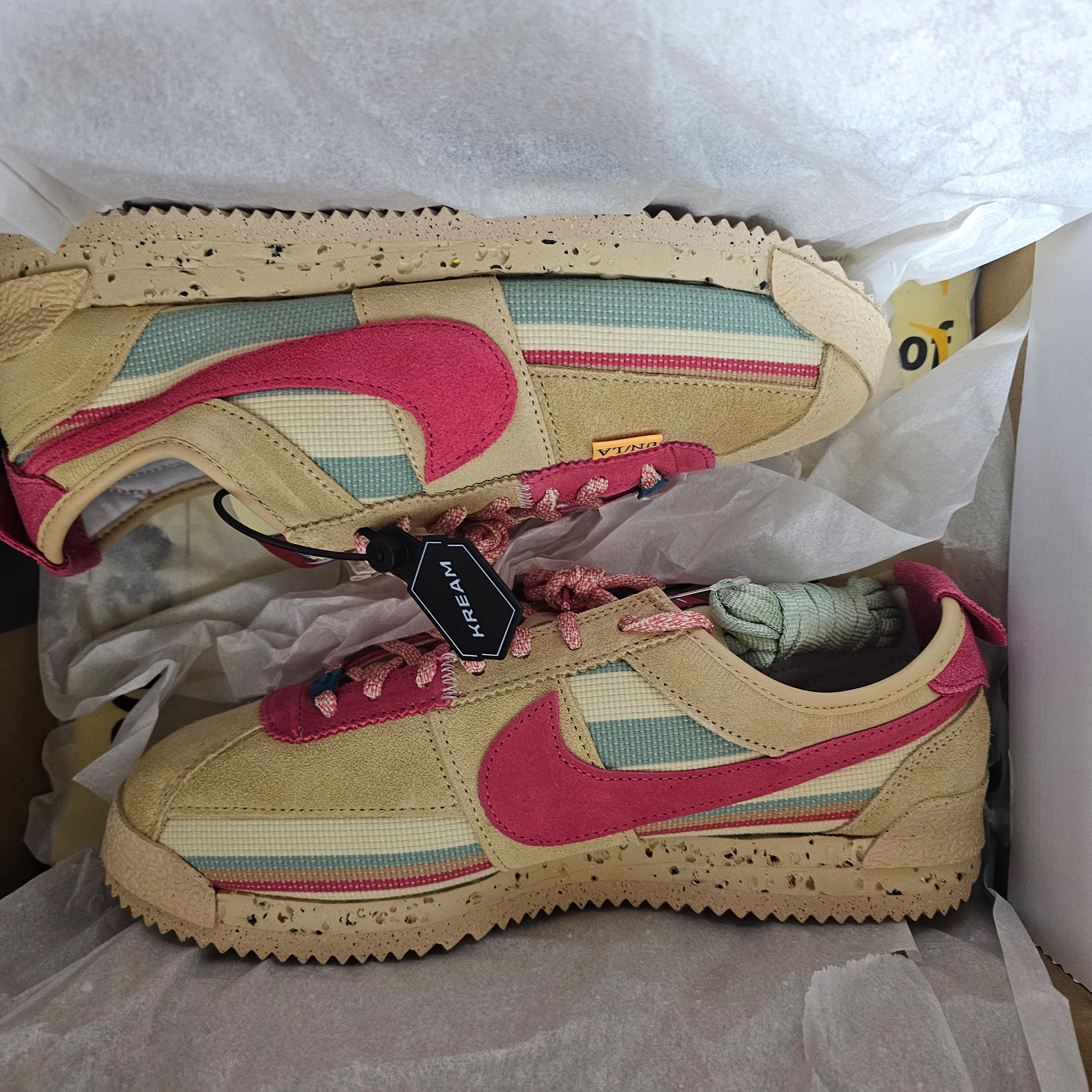 Nike x Union Cortez SP Sesame 착용 스타일