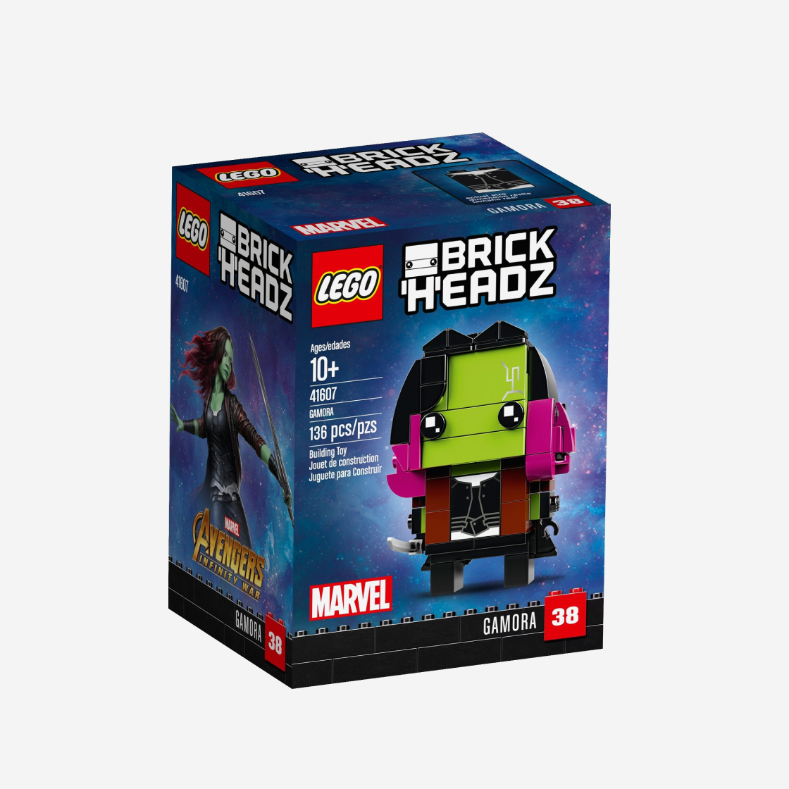 레고 브릭헤즈 가모라(Lego Brickheadz Gamora) - 2