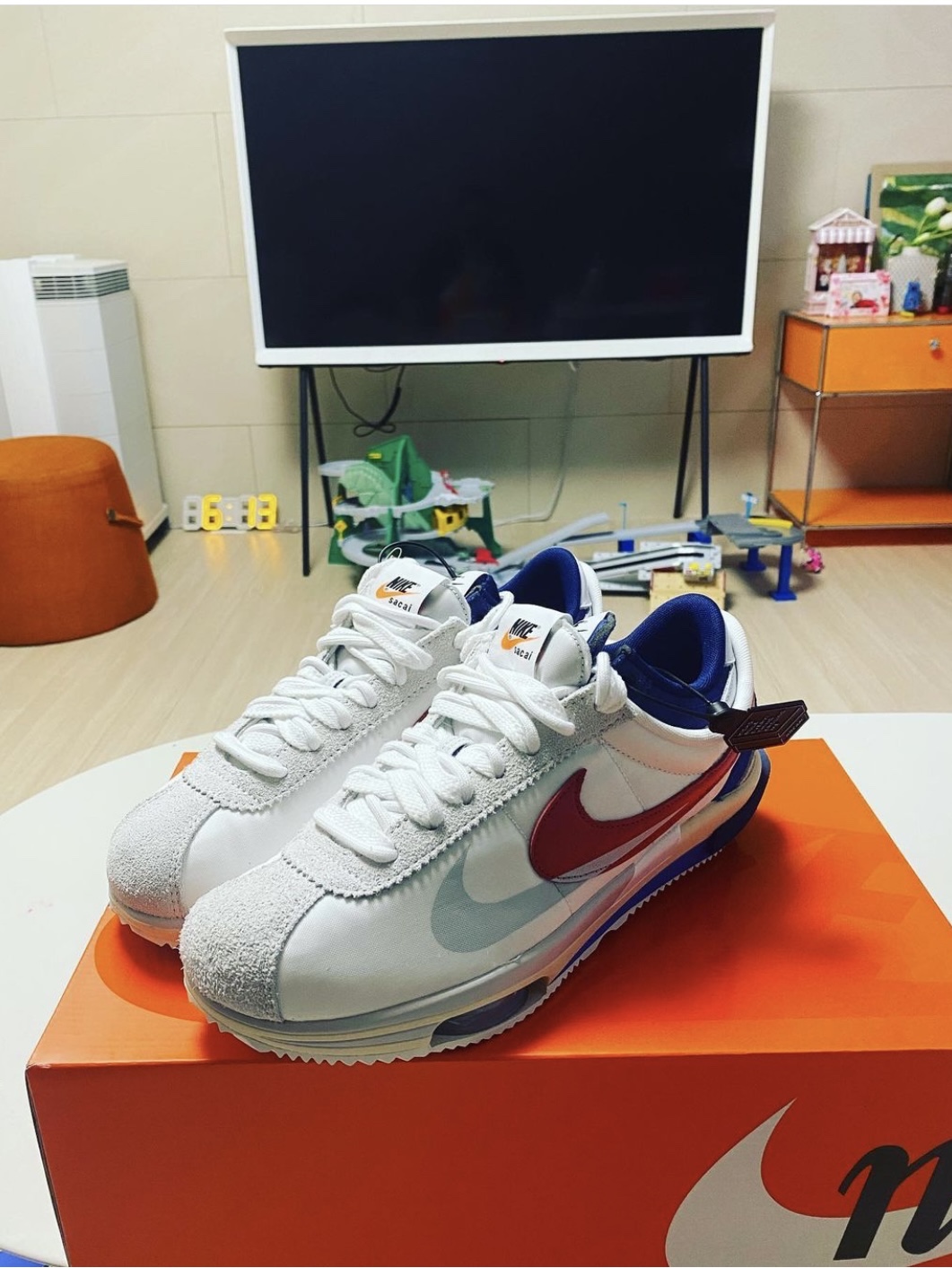 Nike x Sacai Blazer Low Black Patent Leather, Nike x Tom Sachs General Purpose Shoe Archive 착용 스타일 - 3
