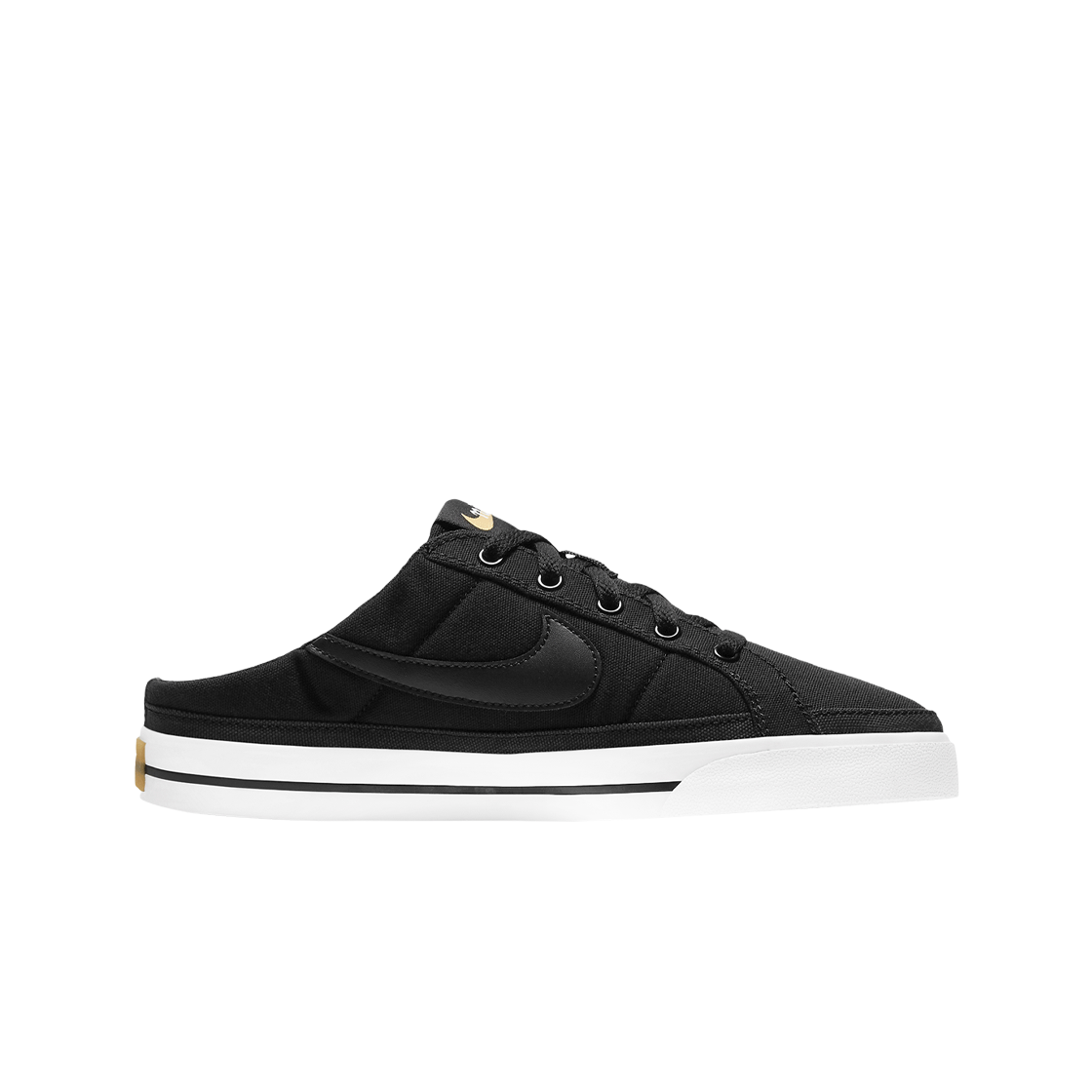 (W) 나이키 코트 레거시 뮬 블랙((W) Nike Court Legacy Mule Black) - 1