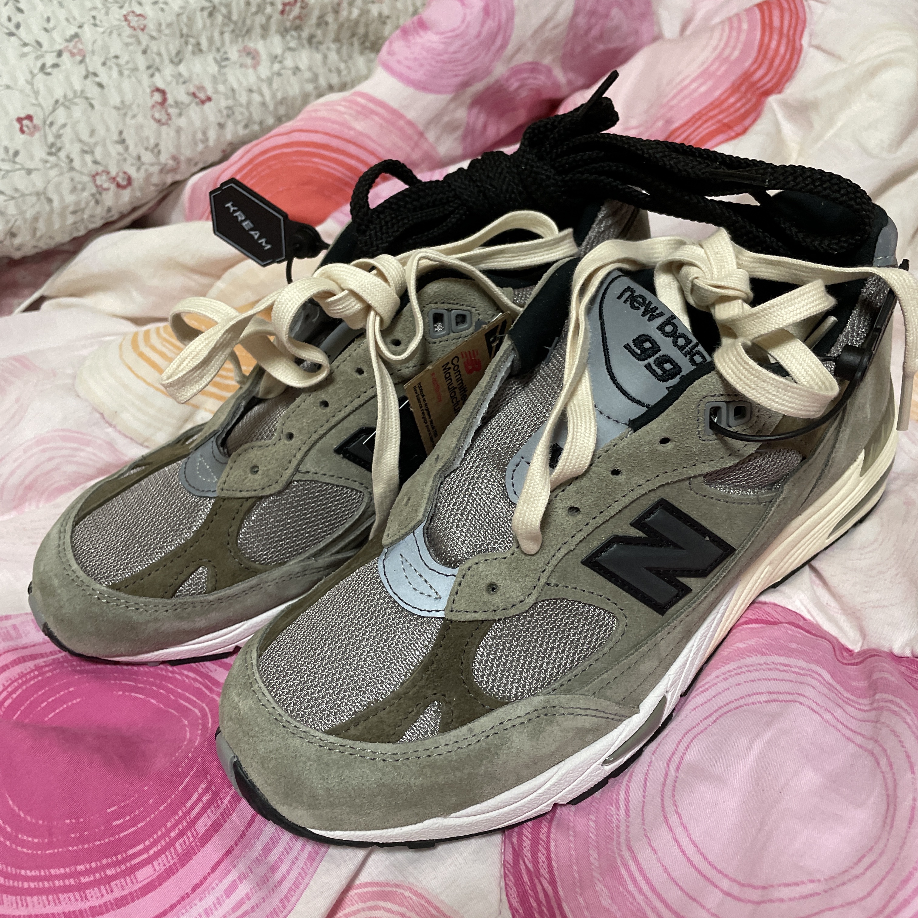 New Balance x JJJJound 991 Made in UK Grey 착용 스타일