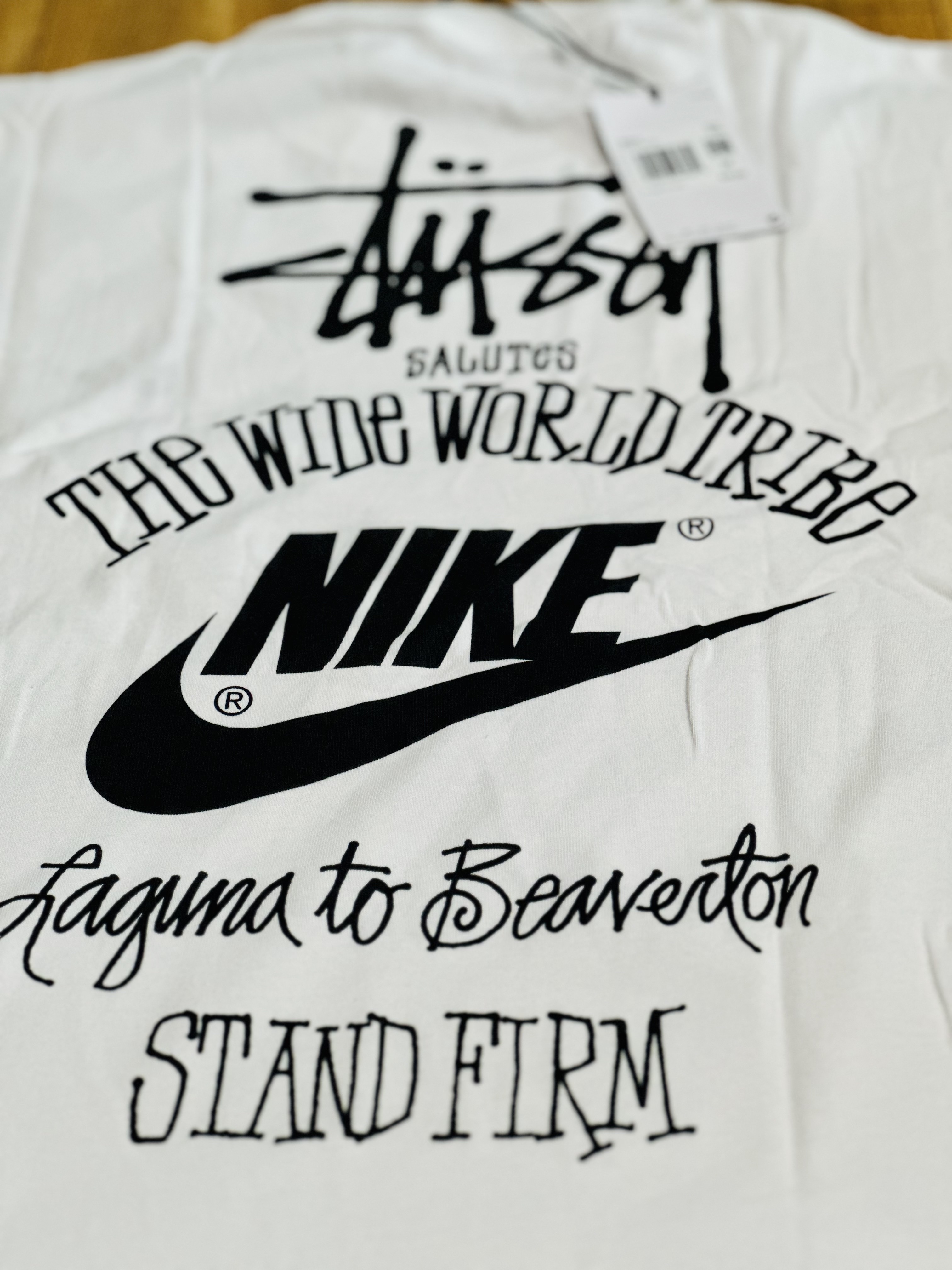 Nike x Stussy T-Shirt White (DV1774-100) 착용 스타일