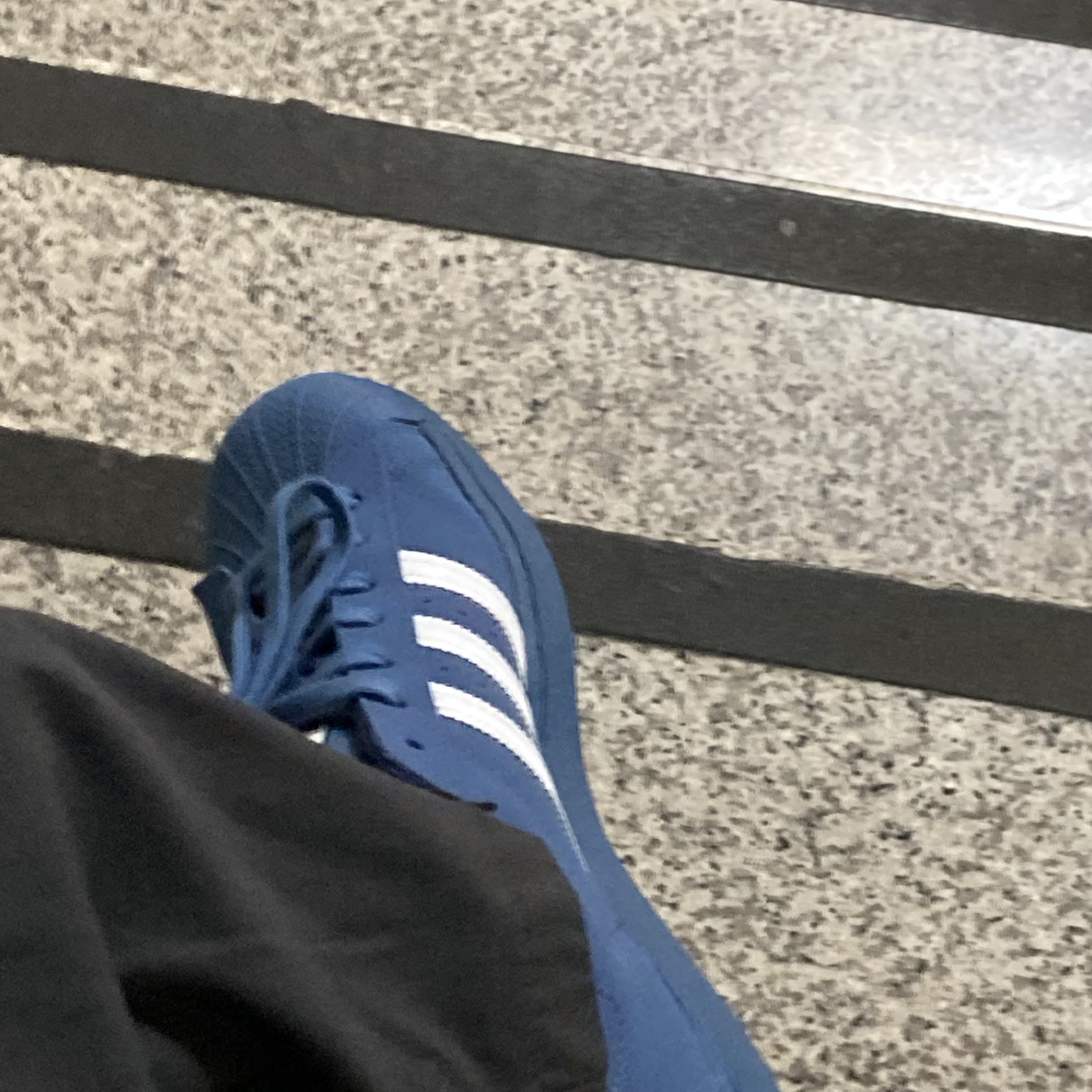 Adidas x Atmos x Daiki Tsuneta Superstar Altered Blue 착용 스타일