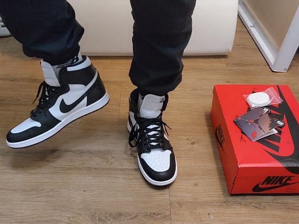 Jordan 1 High 85 Black White 착용 스타일 - 2